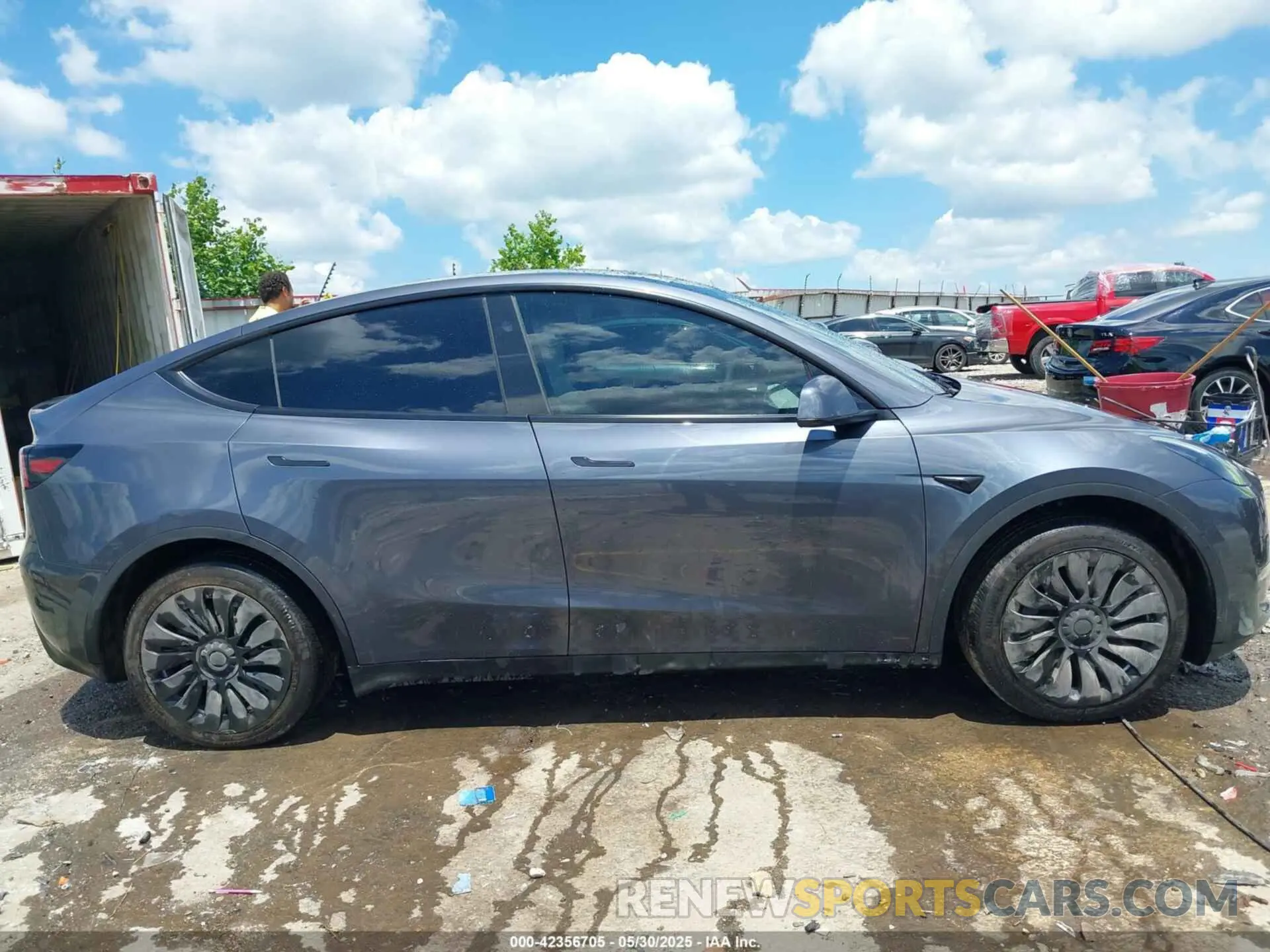 13 fotografías del automóvil dañado 7SAYGDEE6PF892439 TESLA MODEL Y 2023