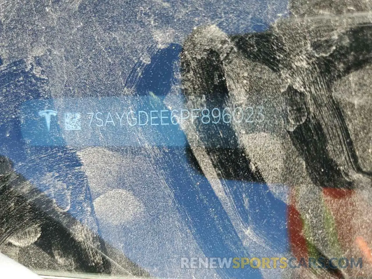 12 fotografías del automóvil dañado 7SAYGDEE6PF896023 TESLA MODEL Y 2023