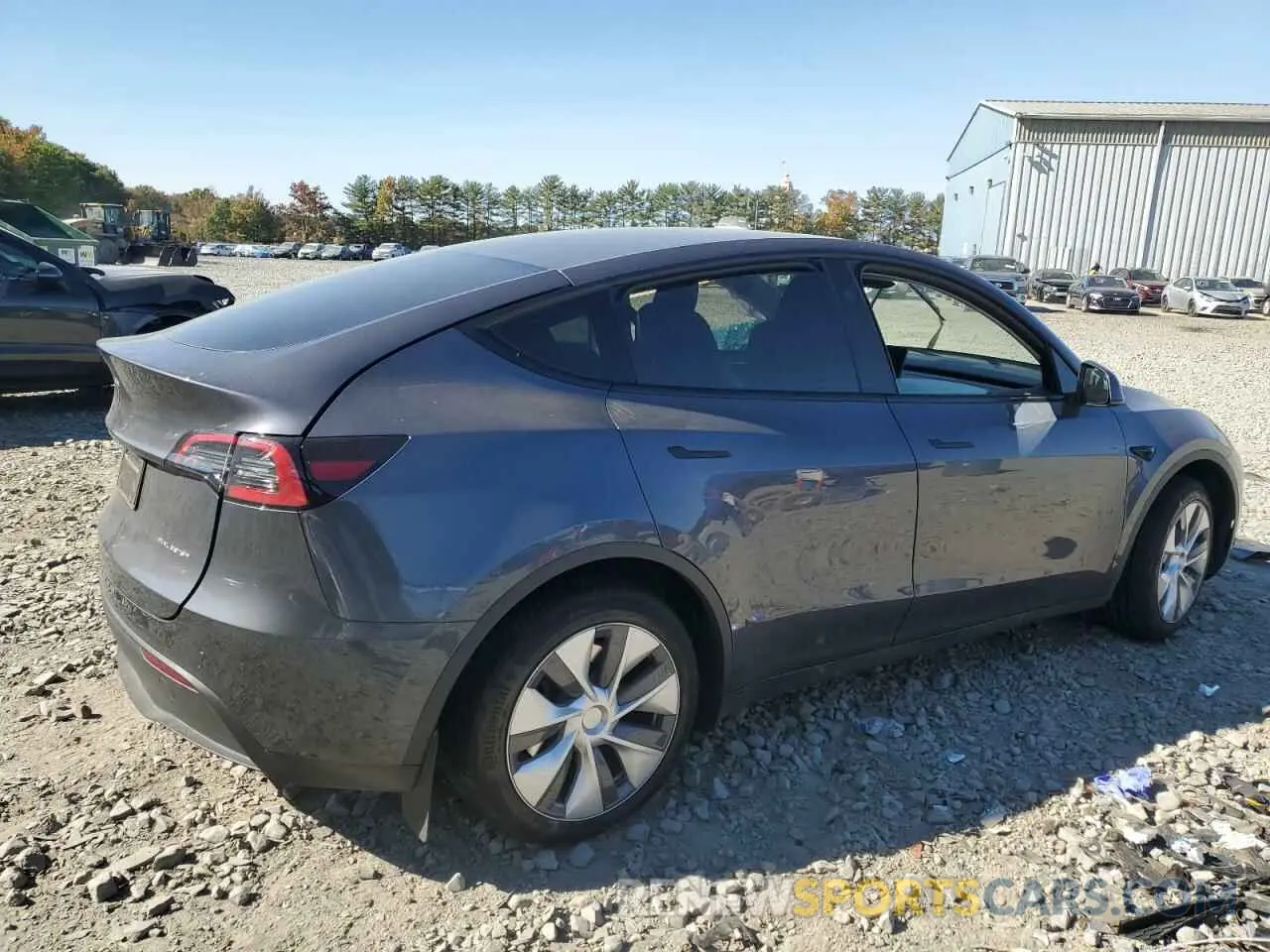 3 fotografías del automóvil dañado 7SAYGDEE6PF896023 TESLA MODEL Y 2023
