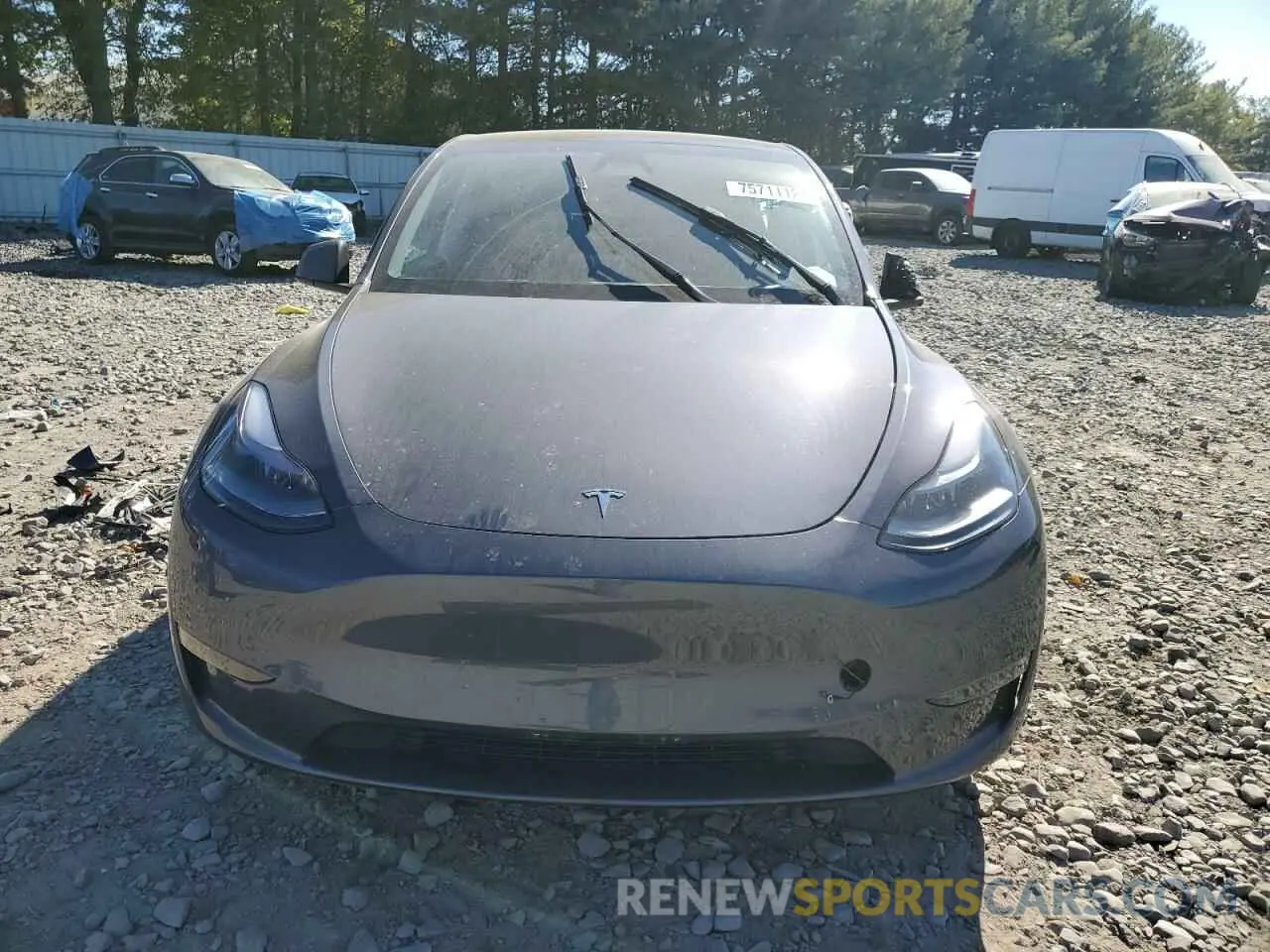 5 fotografías del automóvil dañado 7SAYGDEE6PF896023 TESLA MODEL Y 2023