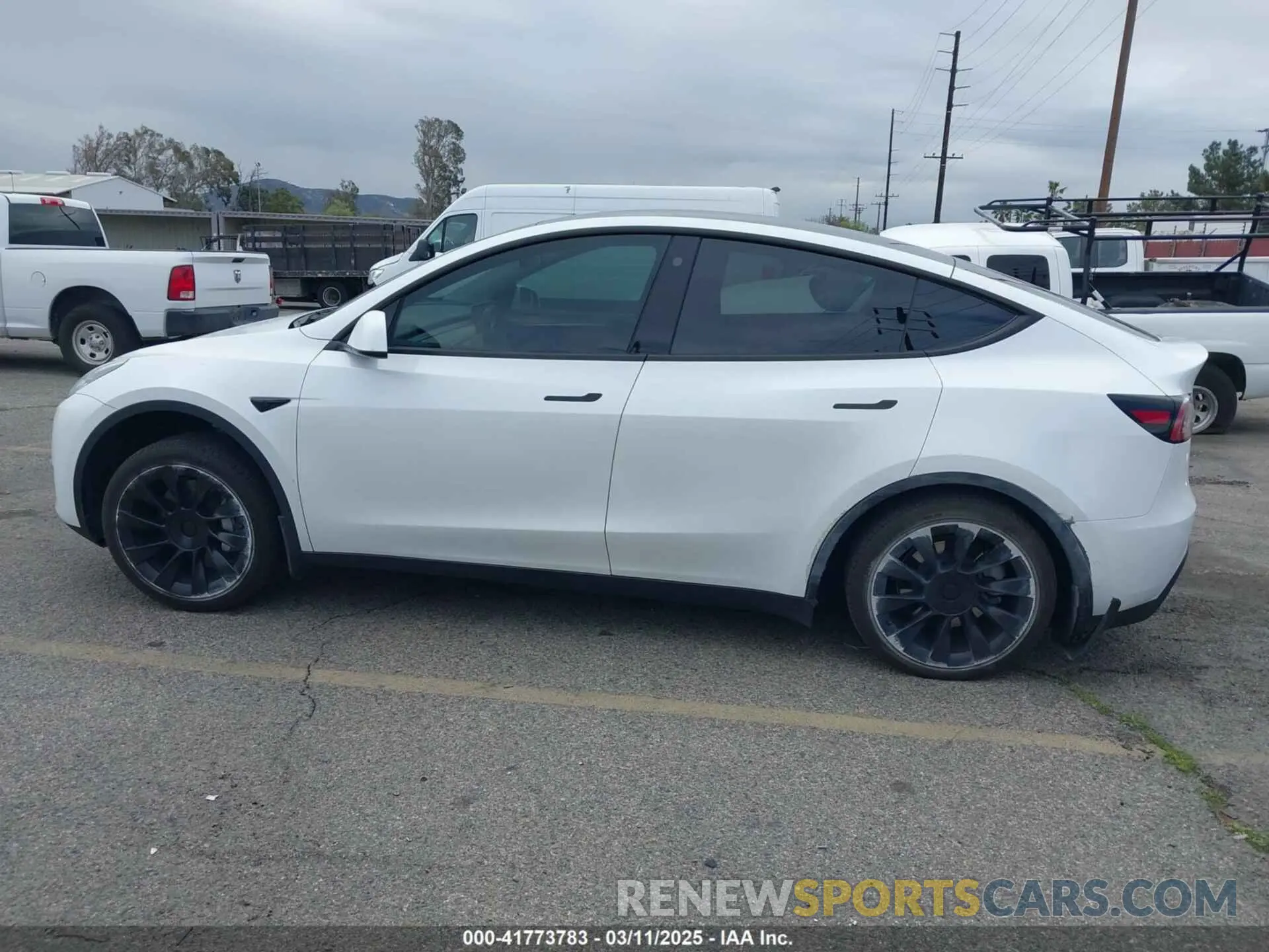 14 fotografías del automóvil dañado 7SAYGDEE7PA023295 TESLA MODEL Y 2023