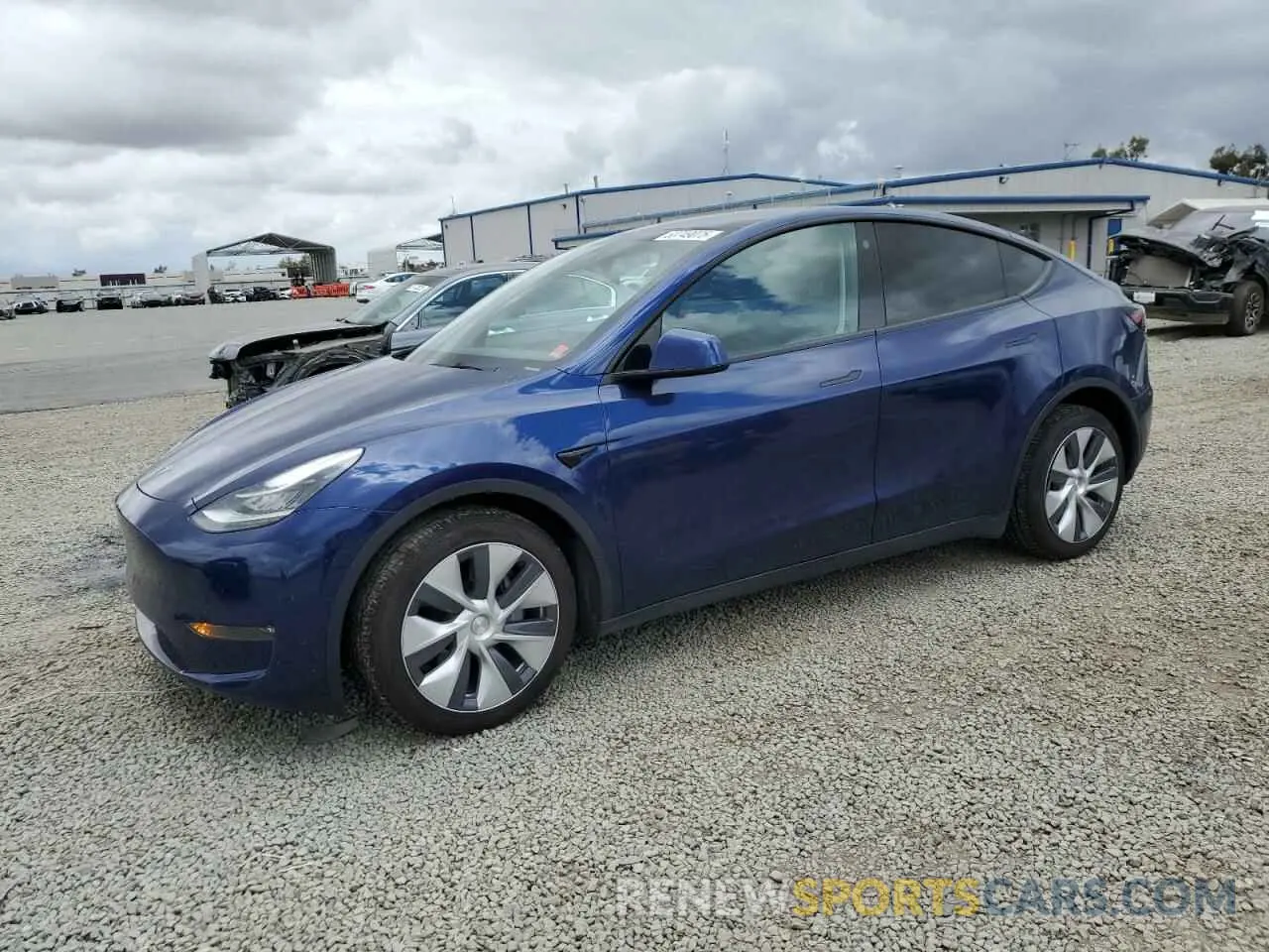 1 fotografías del automóvil dañado 7SAYGDEE7PA028531 TESLA MODEL Y 2023