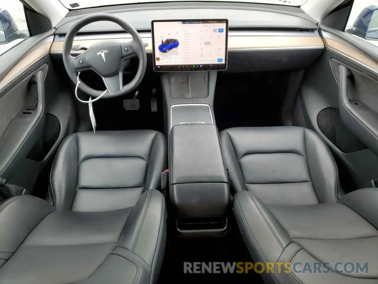 8 fotografías del automóvil dañado 7SAYGDEE7PA028531 TESLA MODEL Y 2023