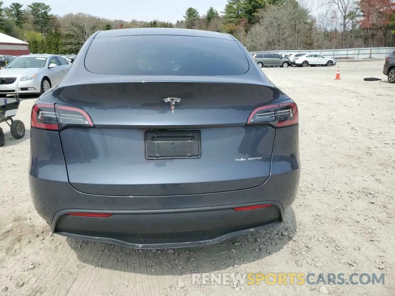 6 fotografías del automóvil dañado 7SAYGDEE7PA031199 TESLA MODEL Y 2023