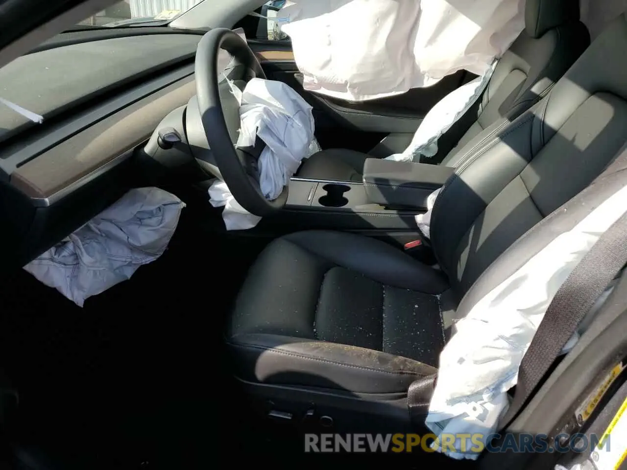 7 fotografías del automóvil dañado 7SAYGDEE7PA037276 TESLA MODEL Y 2023