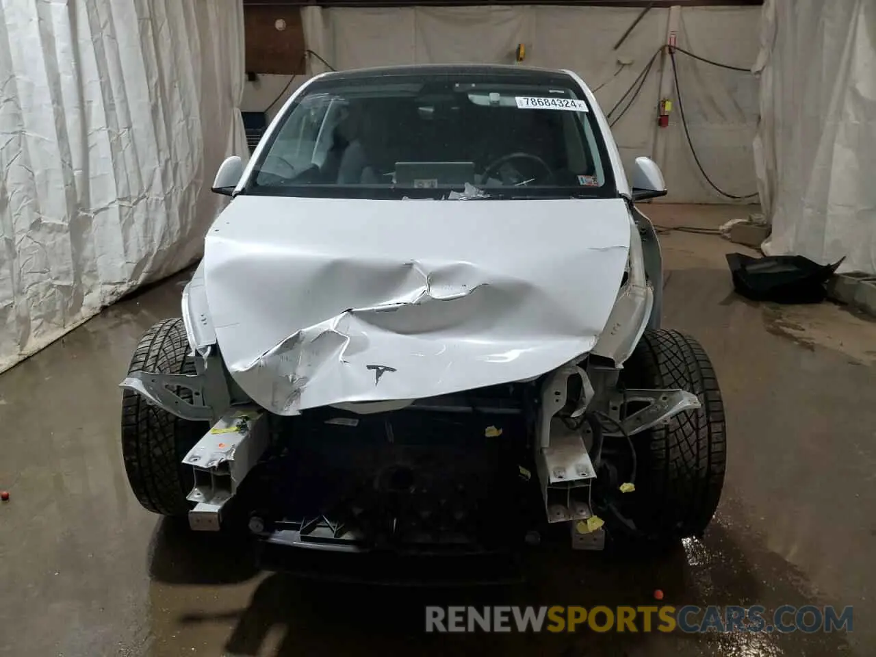 5 fotografías del automóvil dañado 7SAYGDEE7PA042302 TESLA MODEL Y 2023