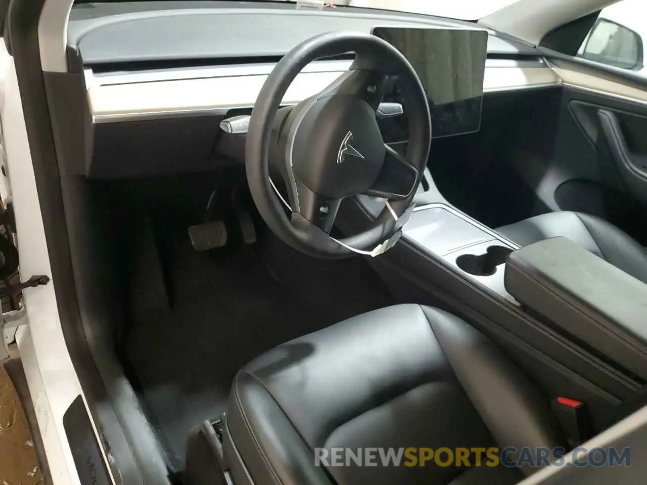 8 fotografías del automóvil dañado 7SAYGDEE7PA042302 TESLA MODEL Y 2023