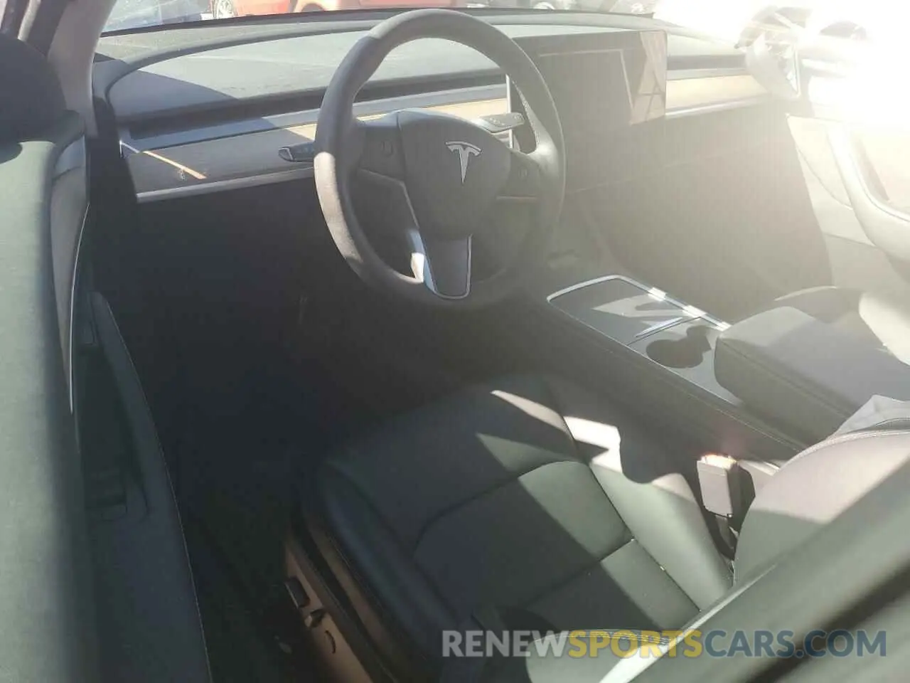 8 fotografías del automóvil dañado 7SAYGDEE7PA044518 TESLA MODEL Y 2023