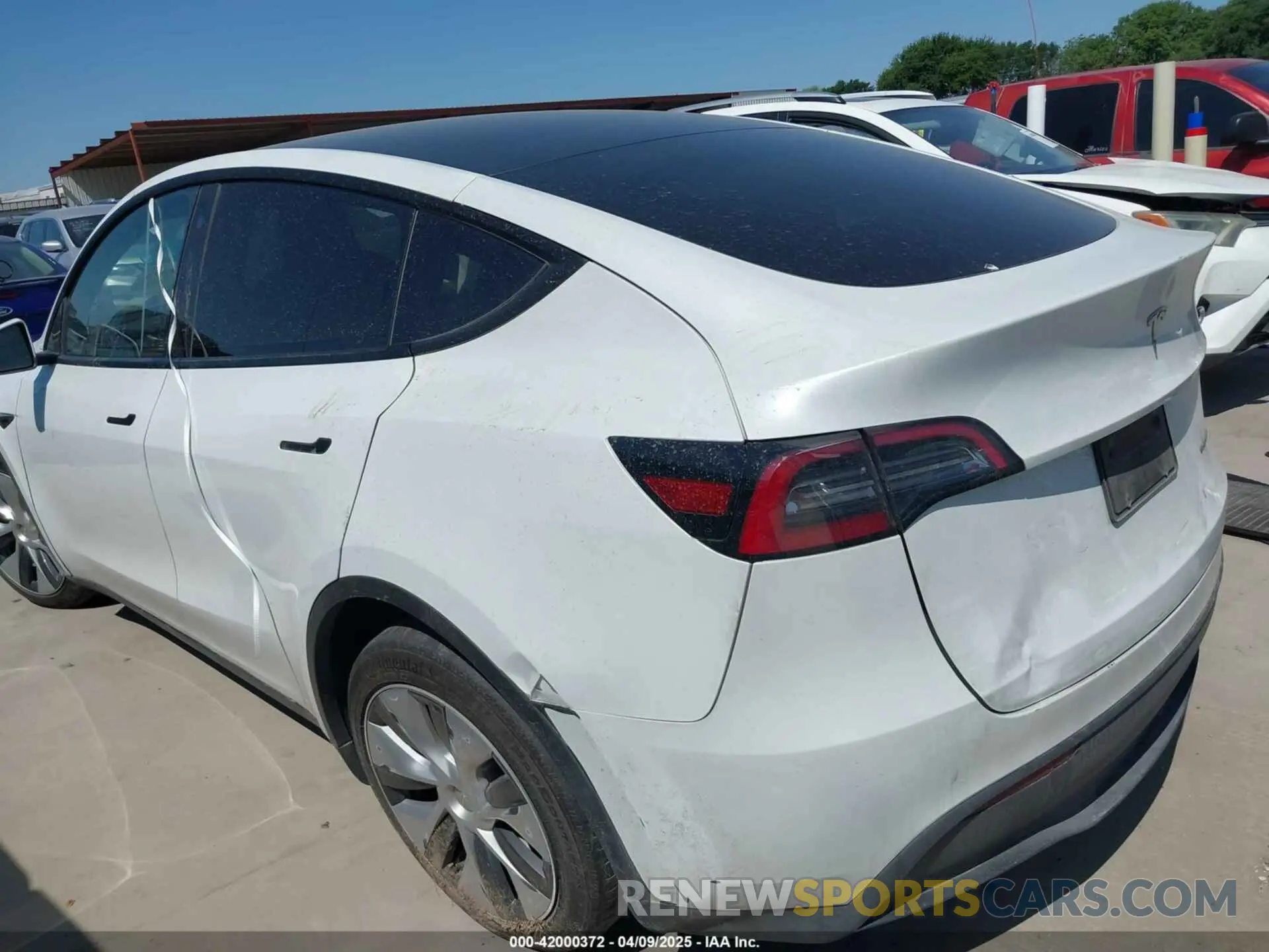 14 fotografías del automóvil dañado 7SAYGDEE7PA062551 TESLA MODEL Y 2023