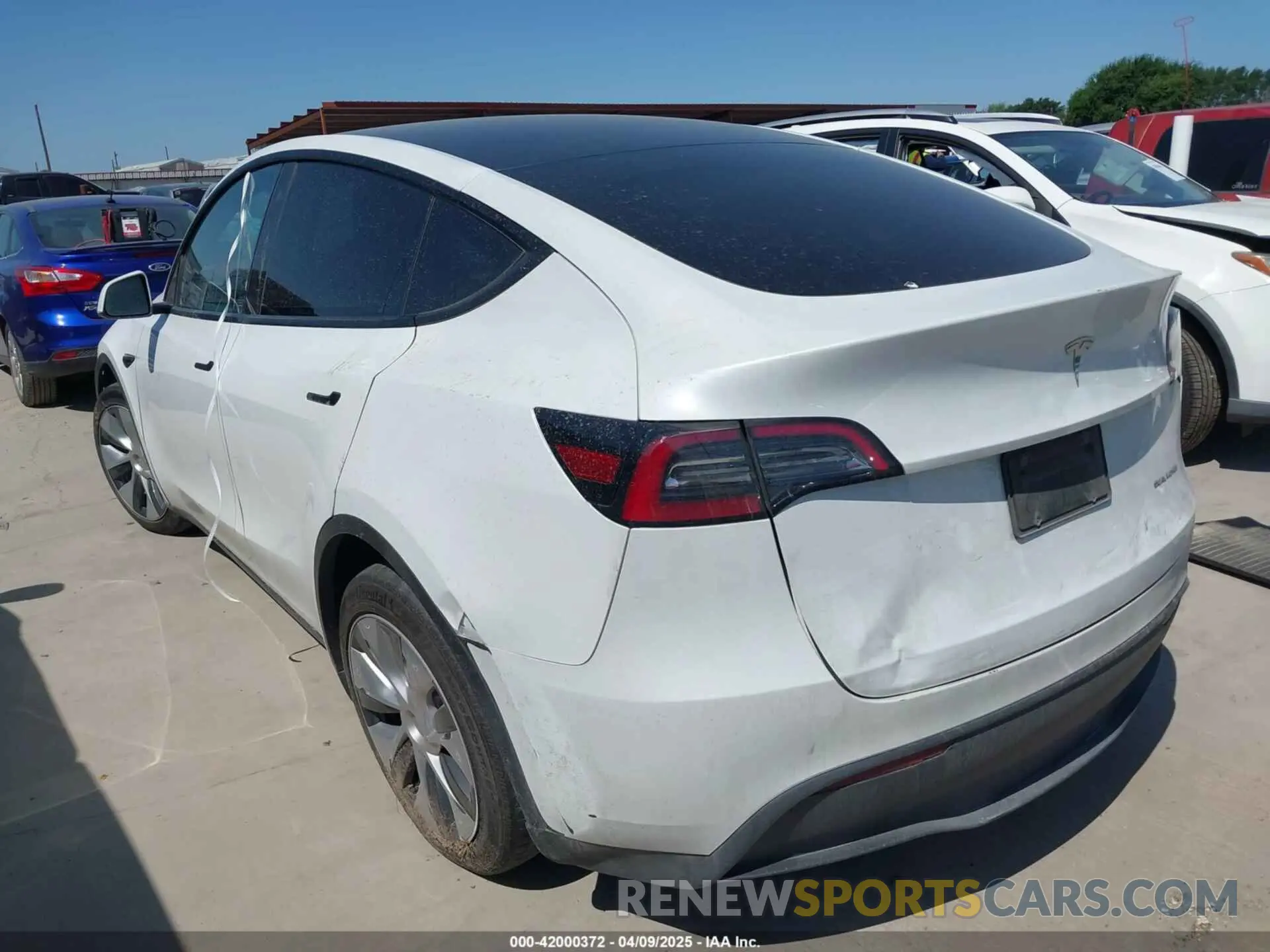 3 fotografías del automóvil dañado 7SAYGDEE7PA062551 TESLA MODEL Y 2023