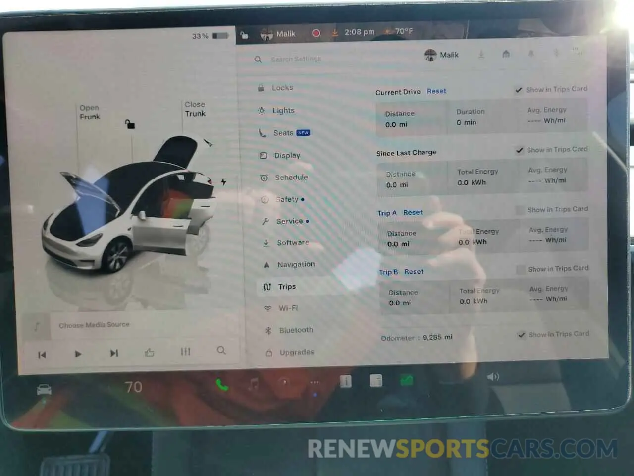 9 fotografías del automóvil dañado 7SAYGDEE7PA076336 TESLA MODEL Y 2023