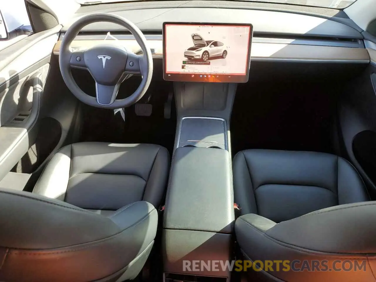 8 fotografías del automóvil dañado 7SAYGDEE7PA082539 TESLA MODEL Y 2023