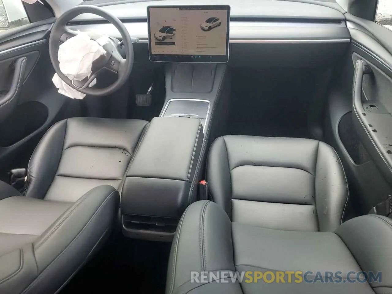 8 fotografías del automóvil dañado 7SAYGDEE7PA086333 TESLA MODEL Y 2023