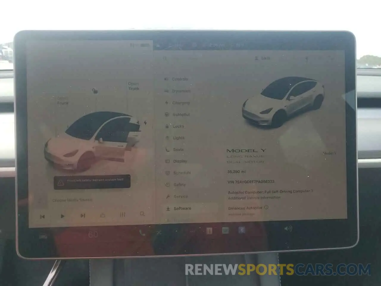 9 fotografías del automóvil dañado 7SAYGDEE7PA086333 TESLA MODEL Y 2023