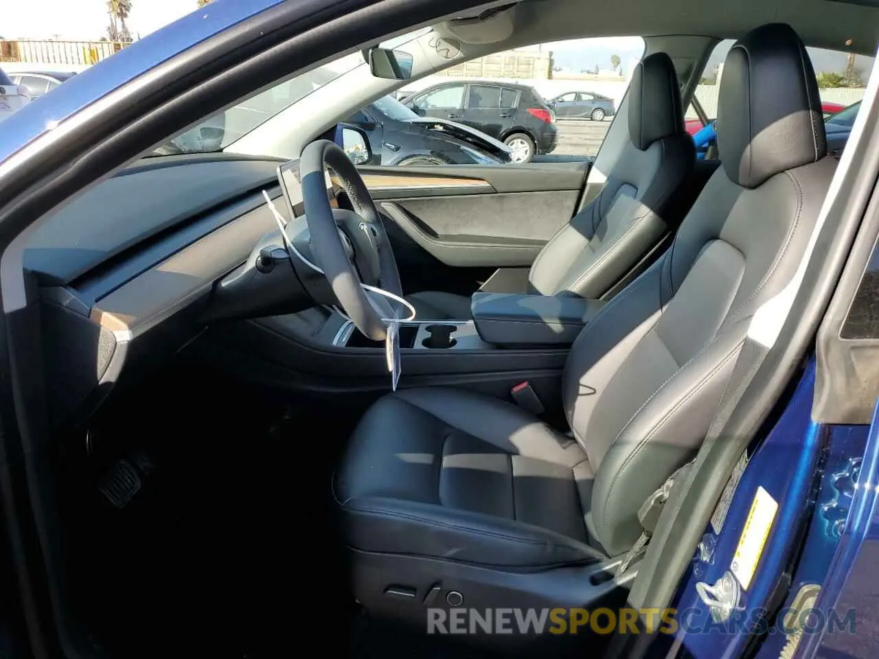 7 fotografías del automóvil dañado 7SAYGDEE7PA095307 TESLA MODEL Y 2023