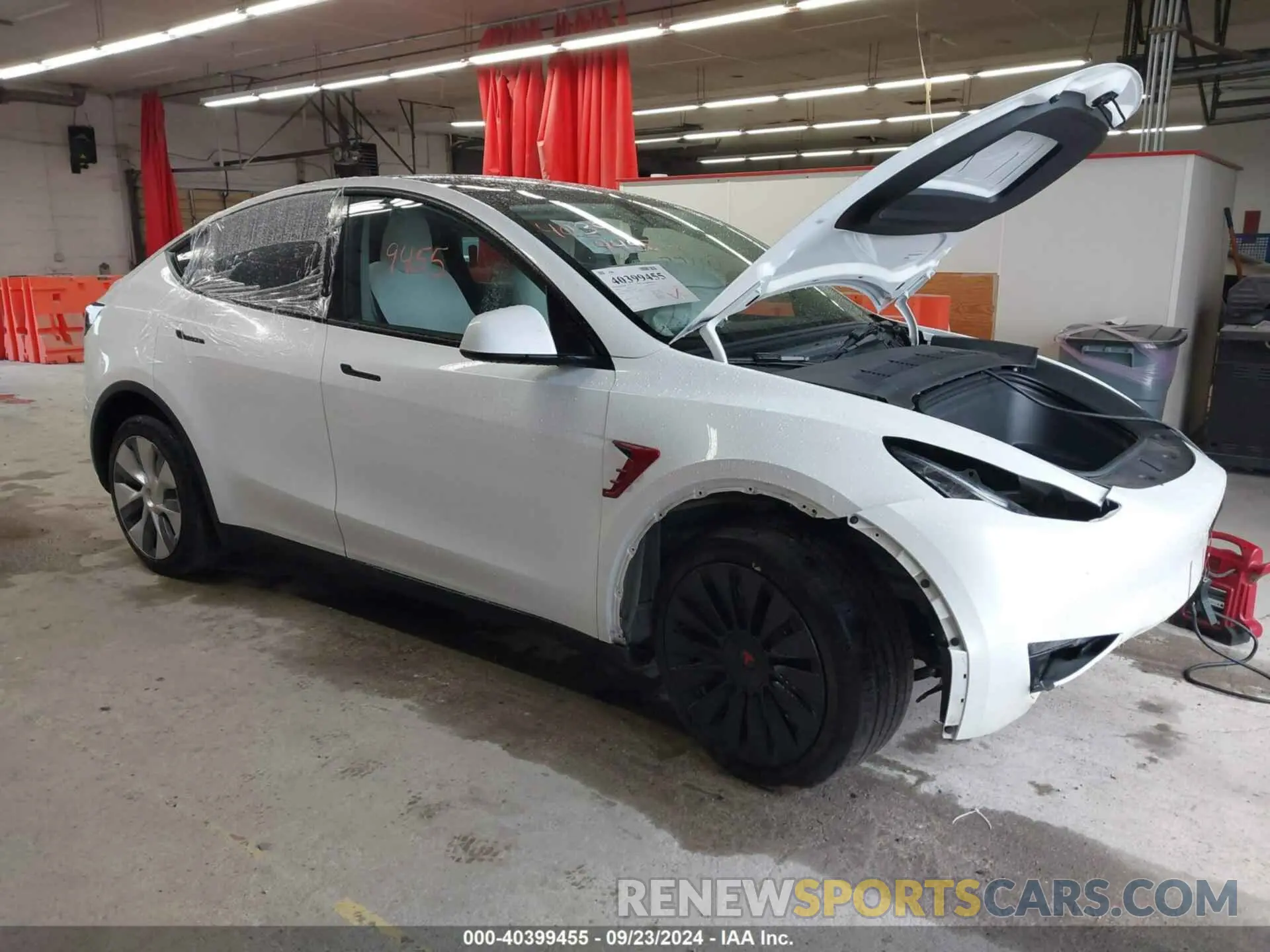 1 fotografías del automóvil dañado 7SAYGDEE7PA100523 TESLA MODEL Y 2023