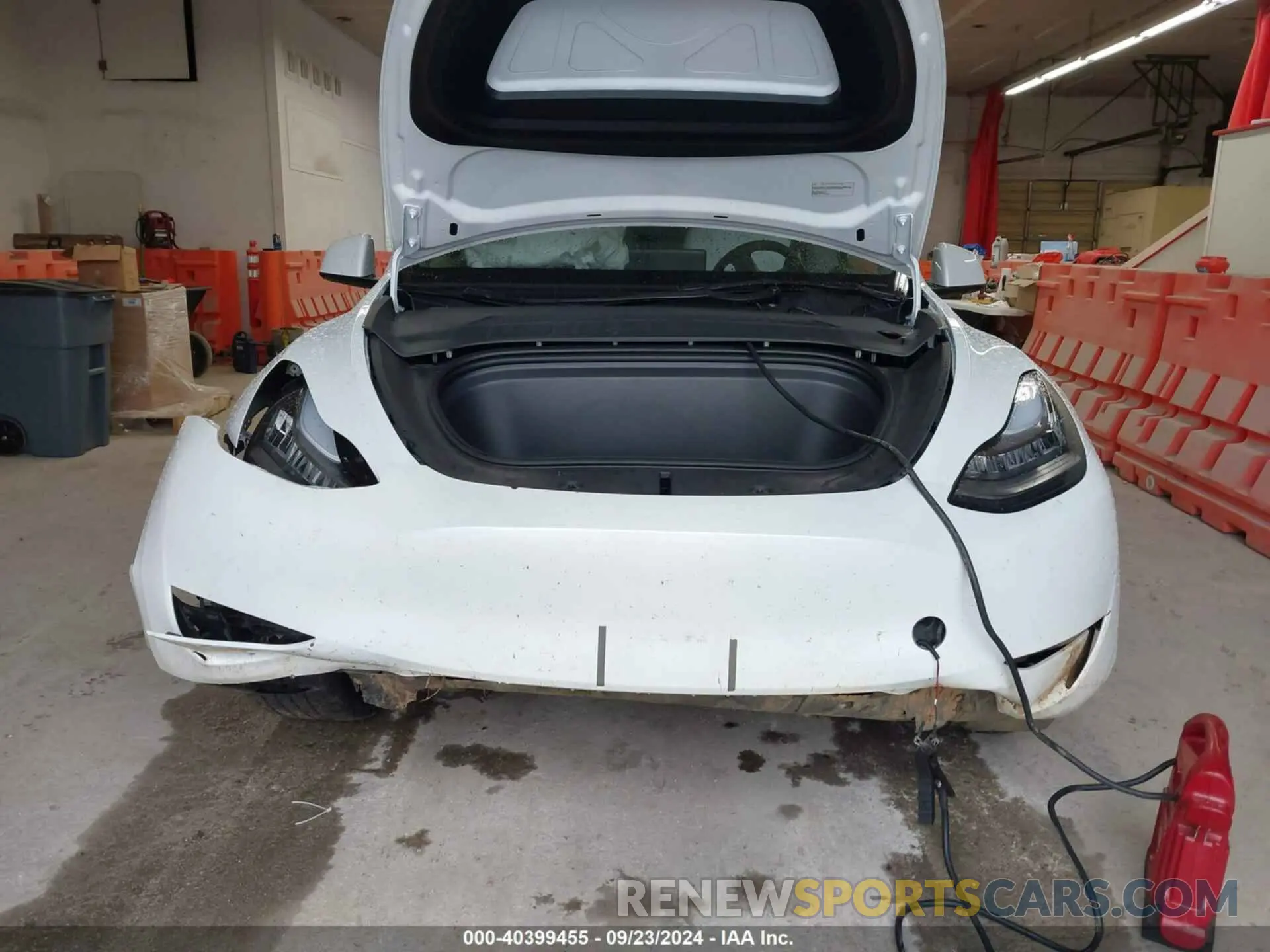 12 fotografías del automóvil dañado 7SAYGDEE7PA100523 TESLA MODEL Y 2023