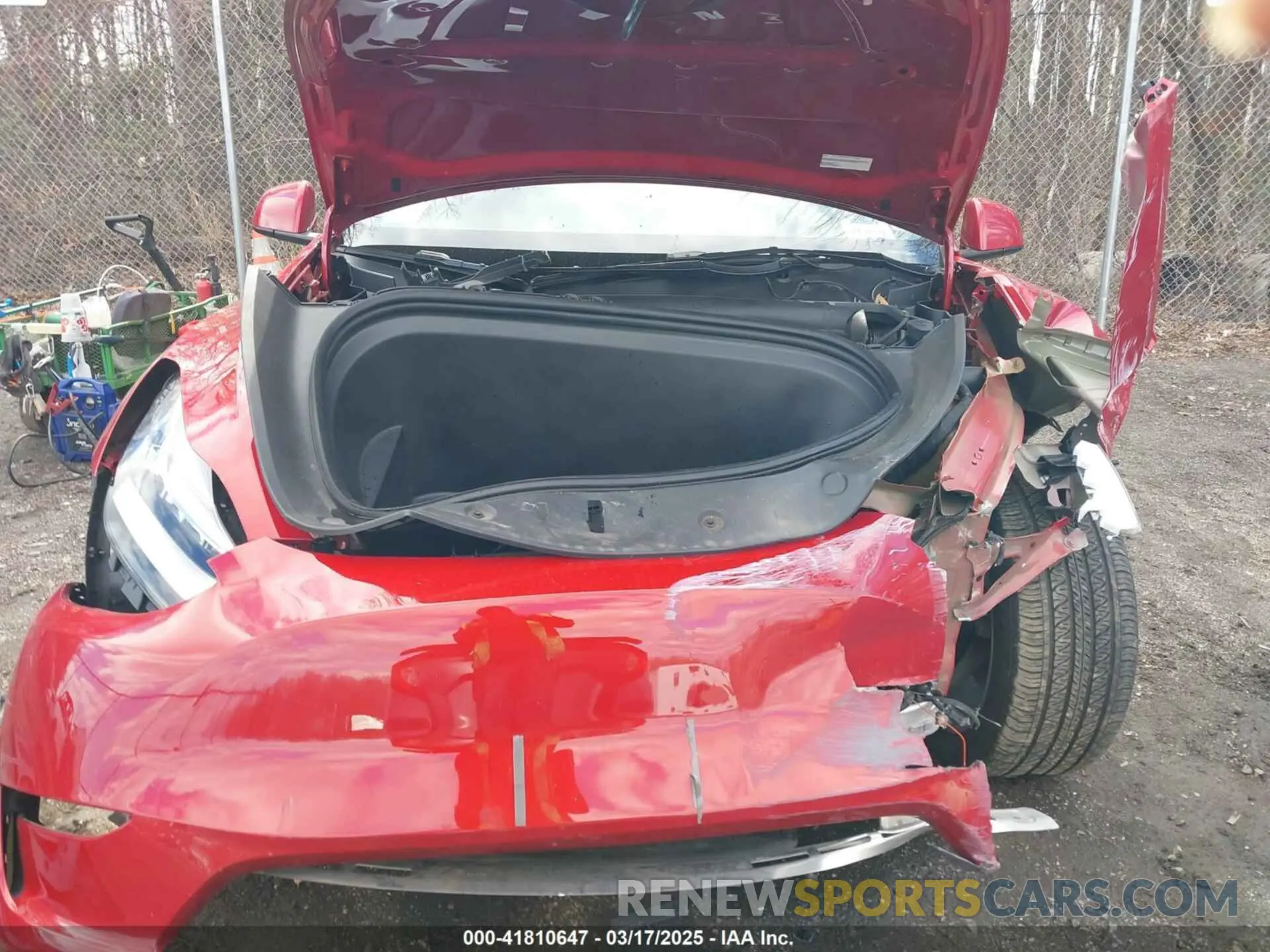 11 fotografías del automóvil dañado 7SAYGDEE7PA101994 TESLA MODEL Y 2023