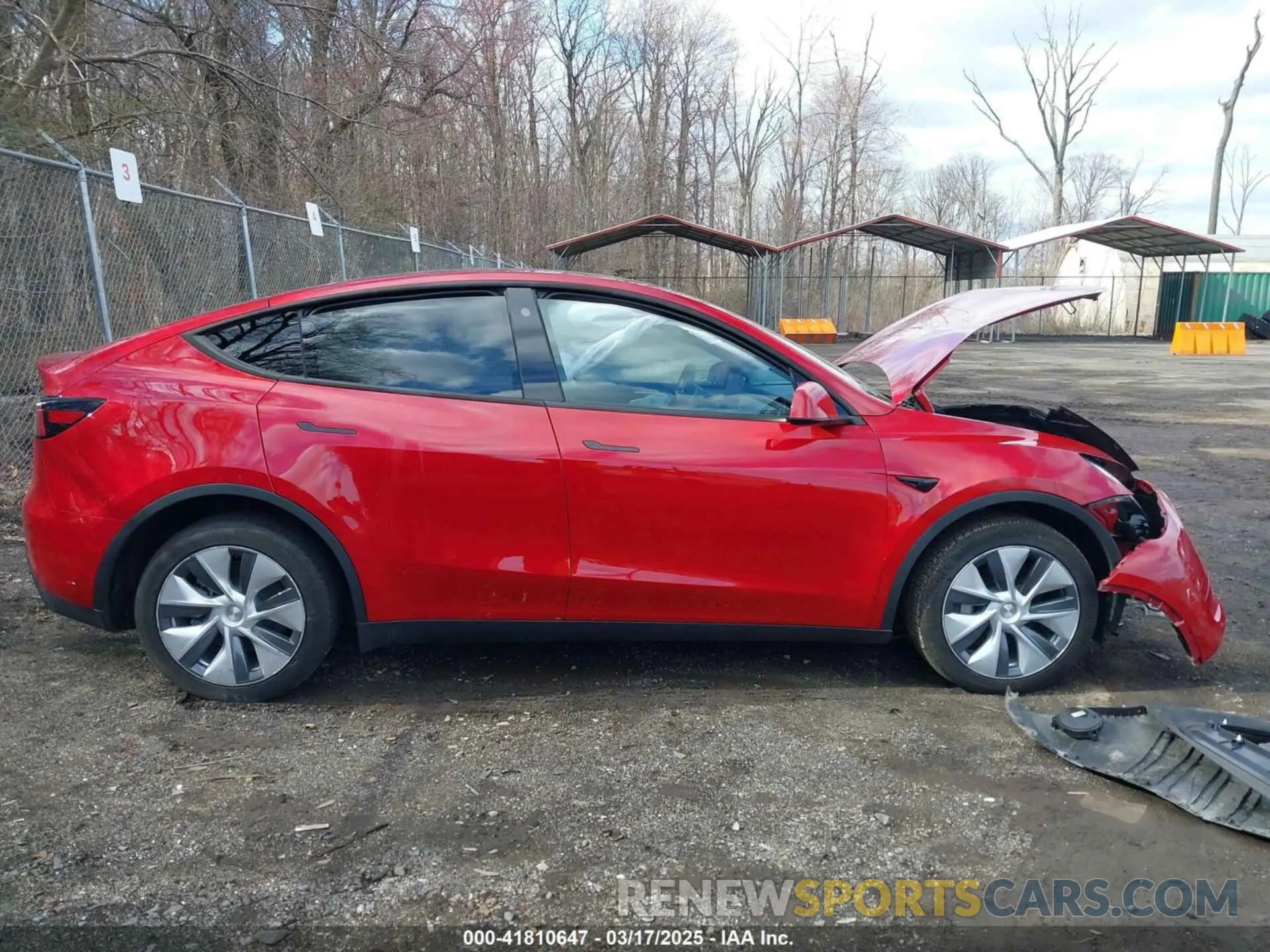 12 fotografías del automóvil dañado 7SAYGDEE7PA101994 TESLA MODEL Y 2023