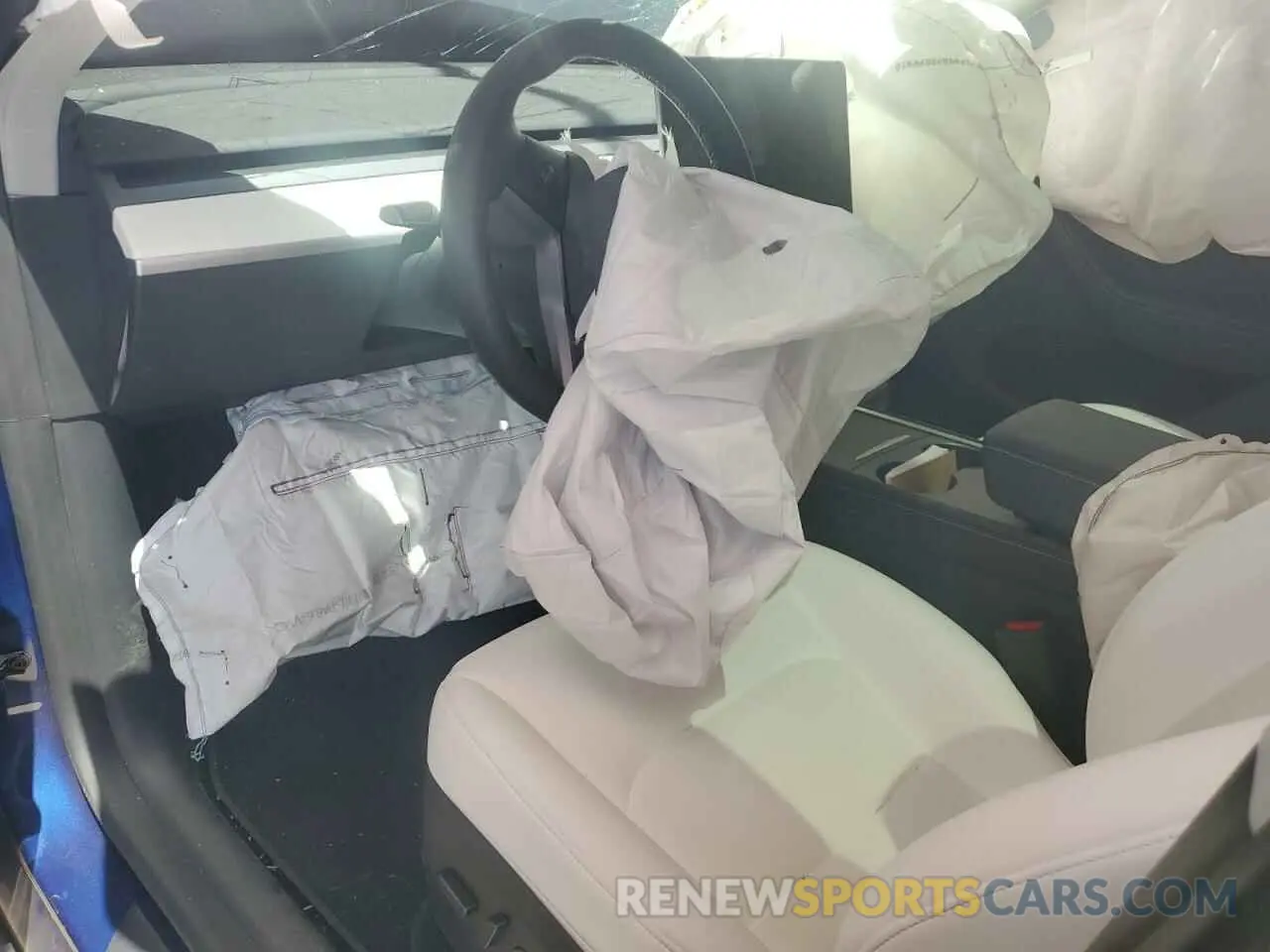 8 fotografías del automóvil dañado 7SAYGDEE7PA112865 TESLA MODEL Y 2023