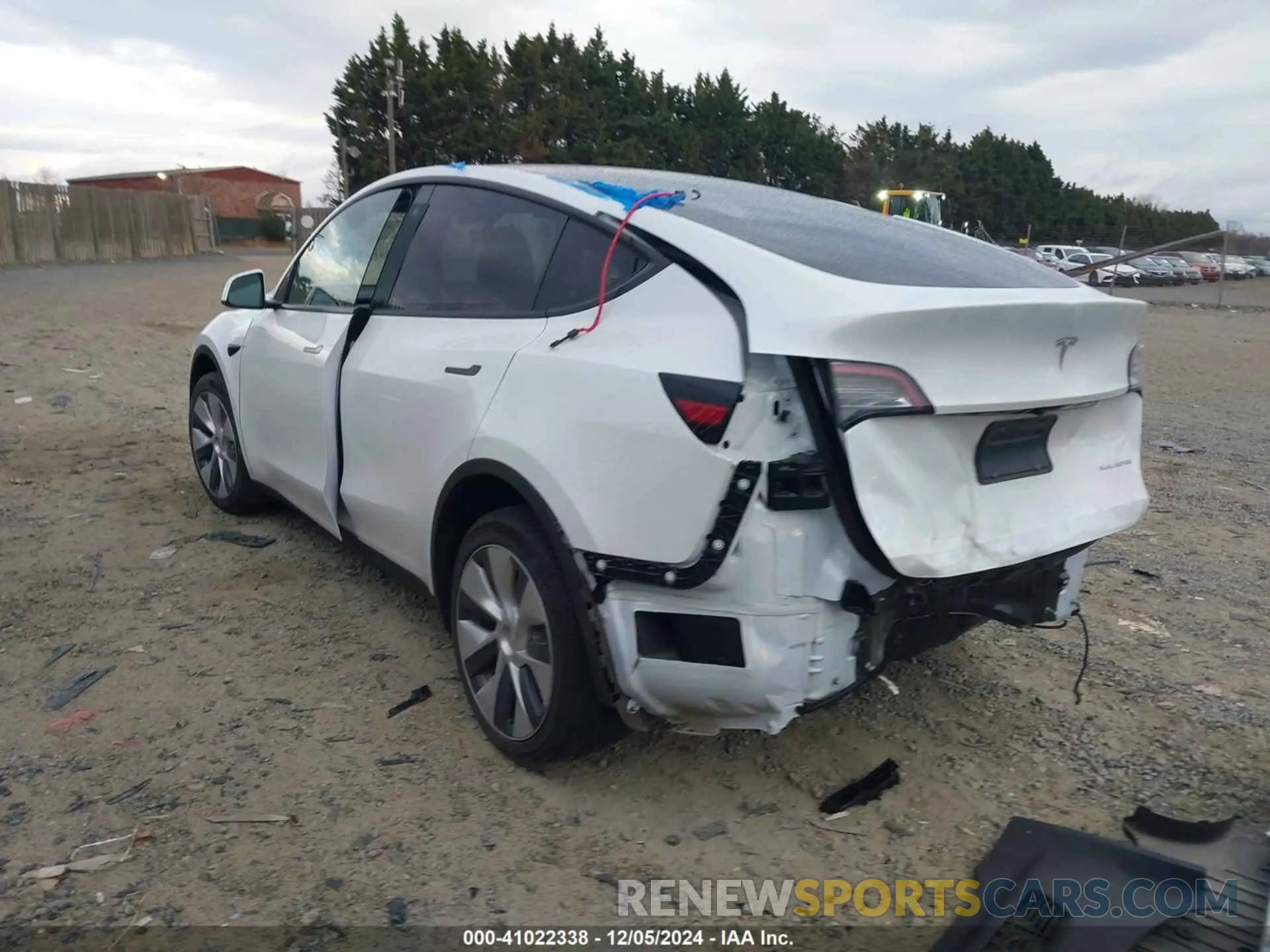 3 fotografías del automóvil dañado 7SAYGDEE7PA121615 TESLA MODEL Y 2023