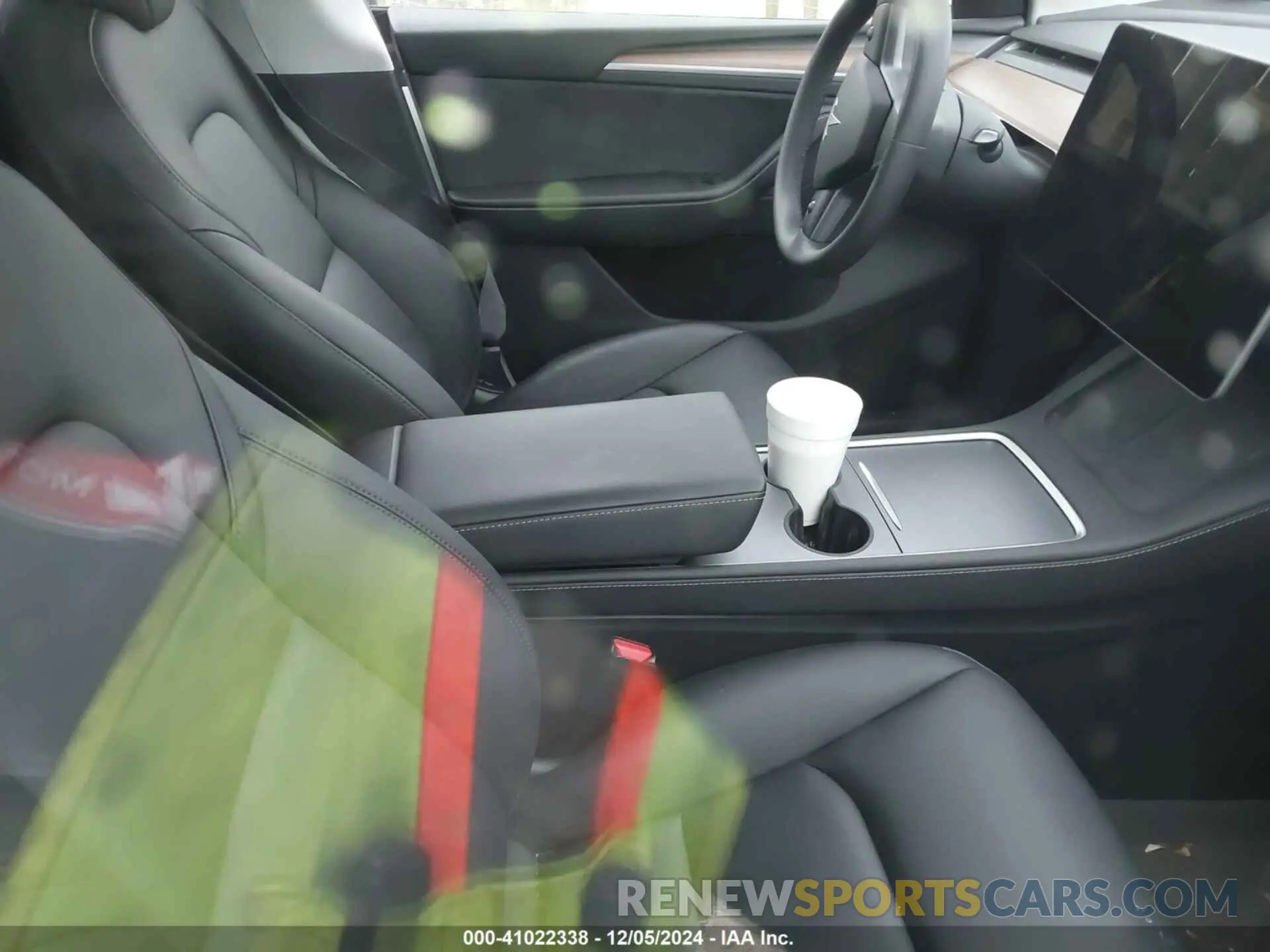 5 fotografías del automóvil dañado 7SAYGDEE7PA121615 TESLA MODEL Y 2023