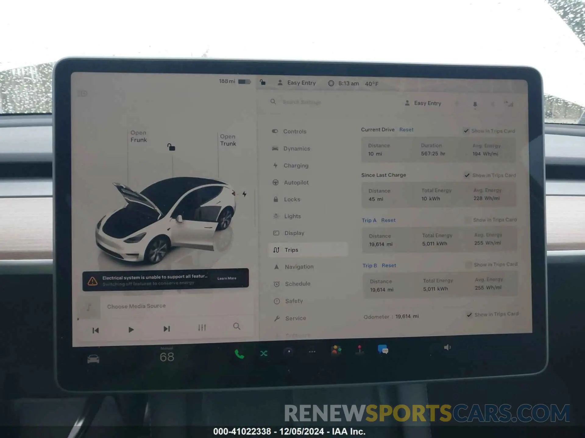 7 fotografías del automóvil dañado 7SAYGDEE7PA121615 TESLA MODEL Y 2023