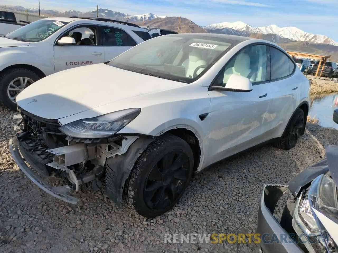 1 fotografías del automóvil dañado 7SAYGDEE7PA123090 TESLA MODEL Y 2023