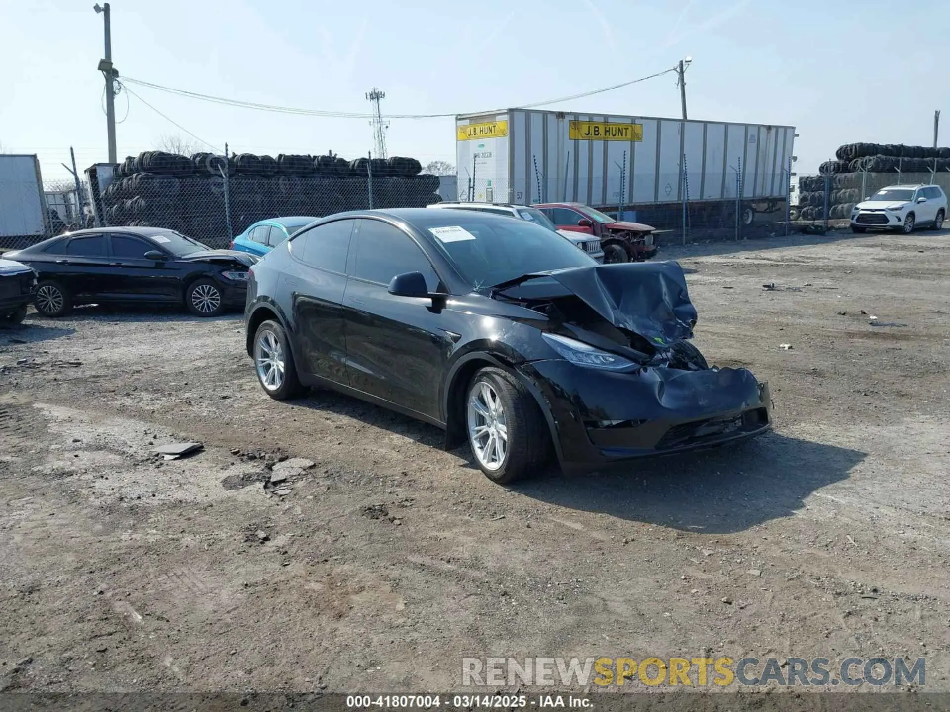 1 fotografías del automóvil dañado 7SAYGDEE7PA128094 TESLA MODEL Y 2023