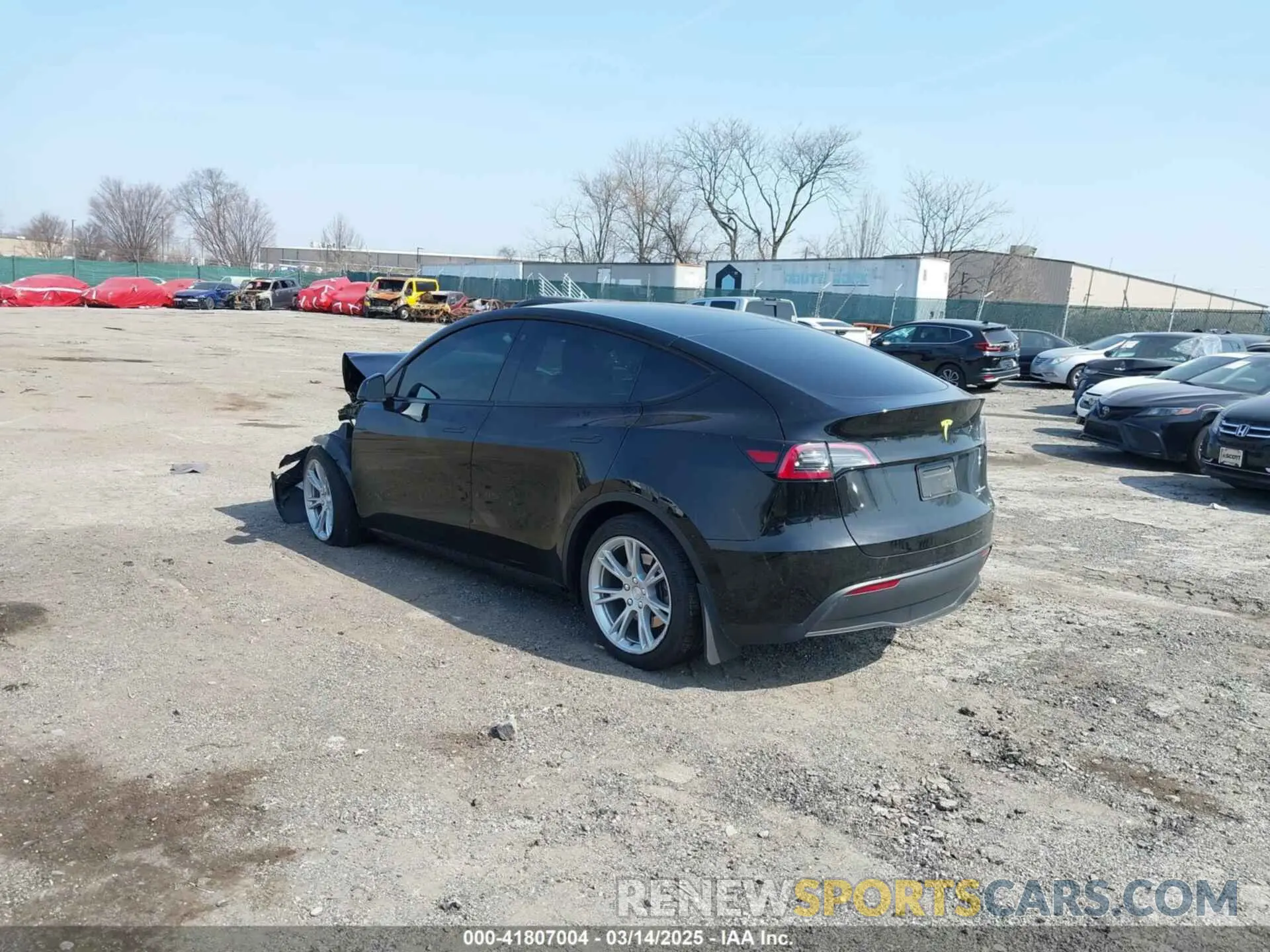 3 fotografías del automóvil dañado 7SAYGDEE7PA128094 TESLA MODEL Y 2023