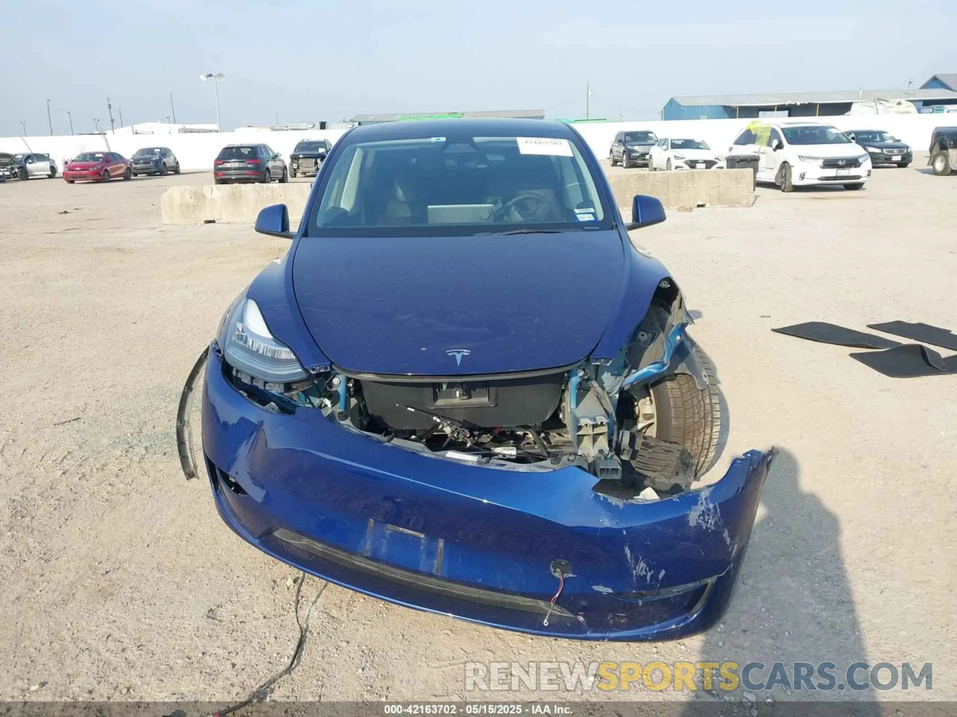 12 fotografías del automóvil dañado 7SAYGDEE7PA137488 TESLA MODEL Y 2023