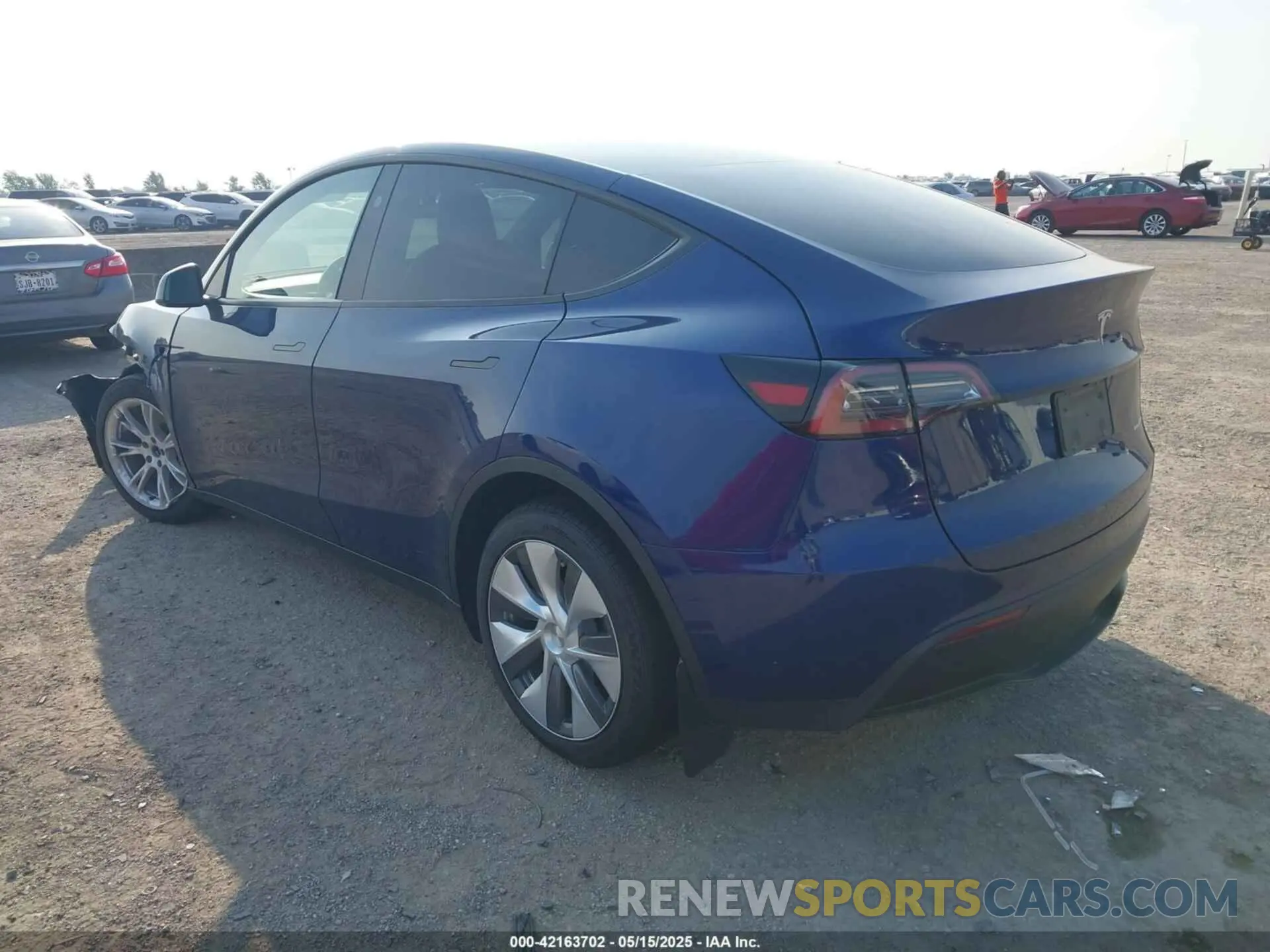 3 fotografías del automóvil dañado 7SAYGDEE7PA137488 TESLA MODEL Y 2023