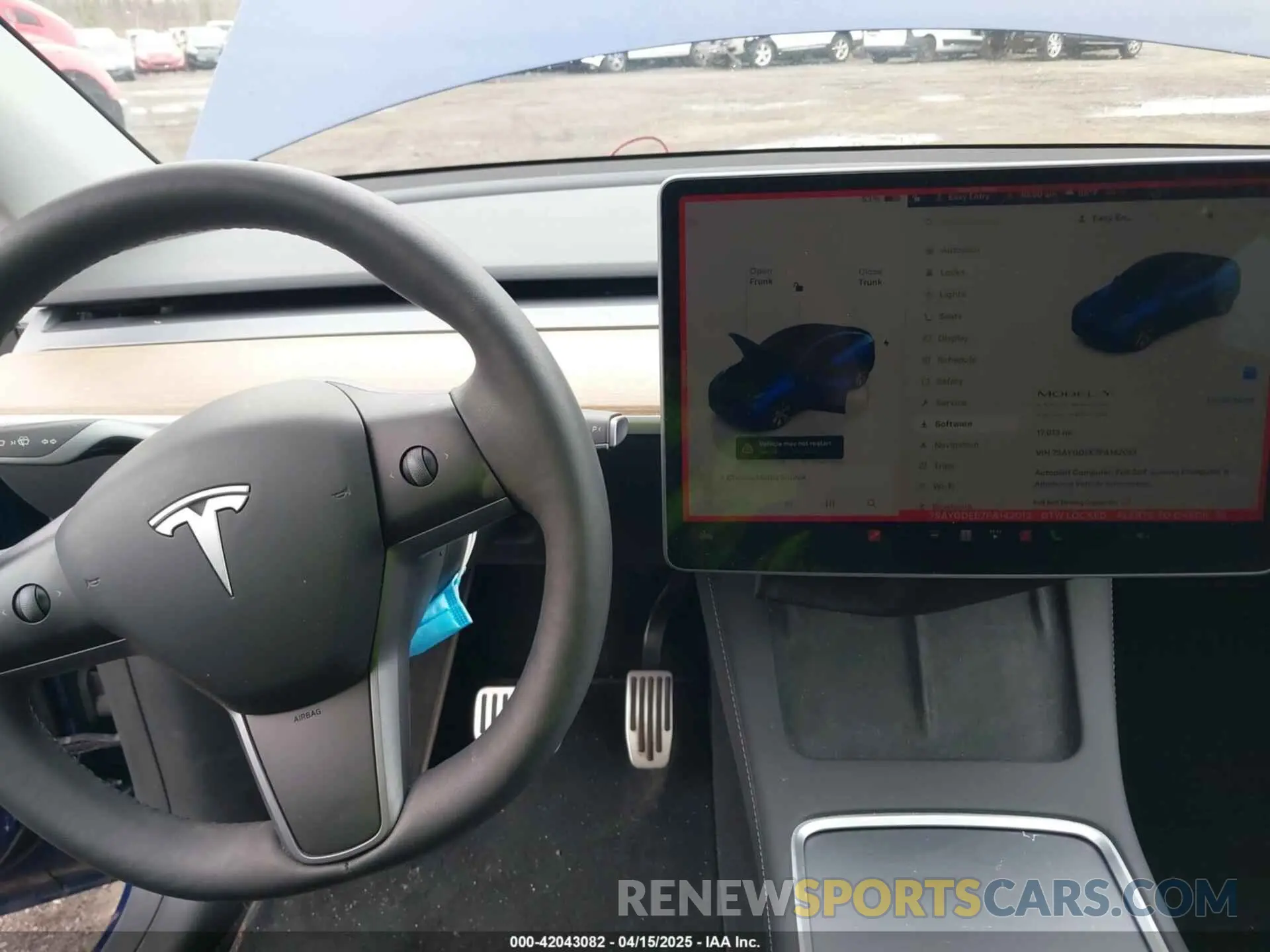 18 fotografías del automóvil dañado 7SAYGDEE7PA142013 TESLA MODEL Y 2023