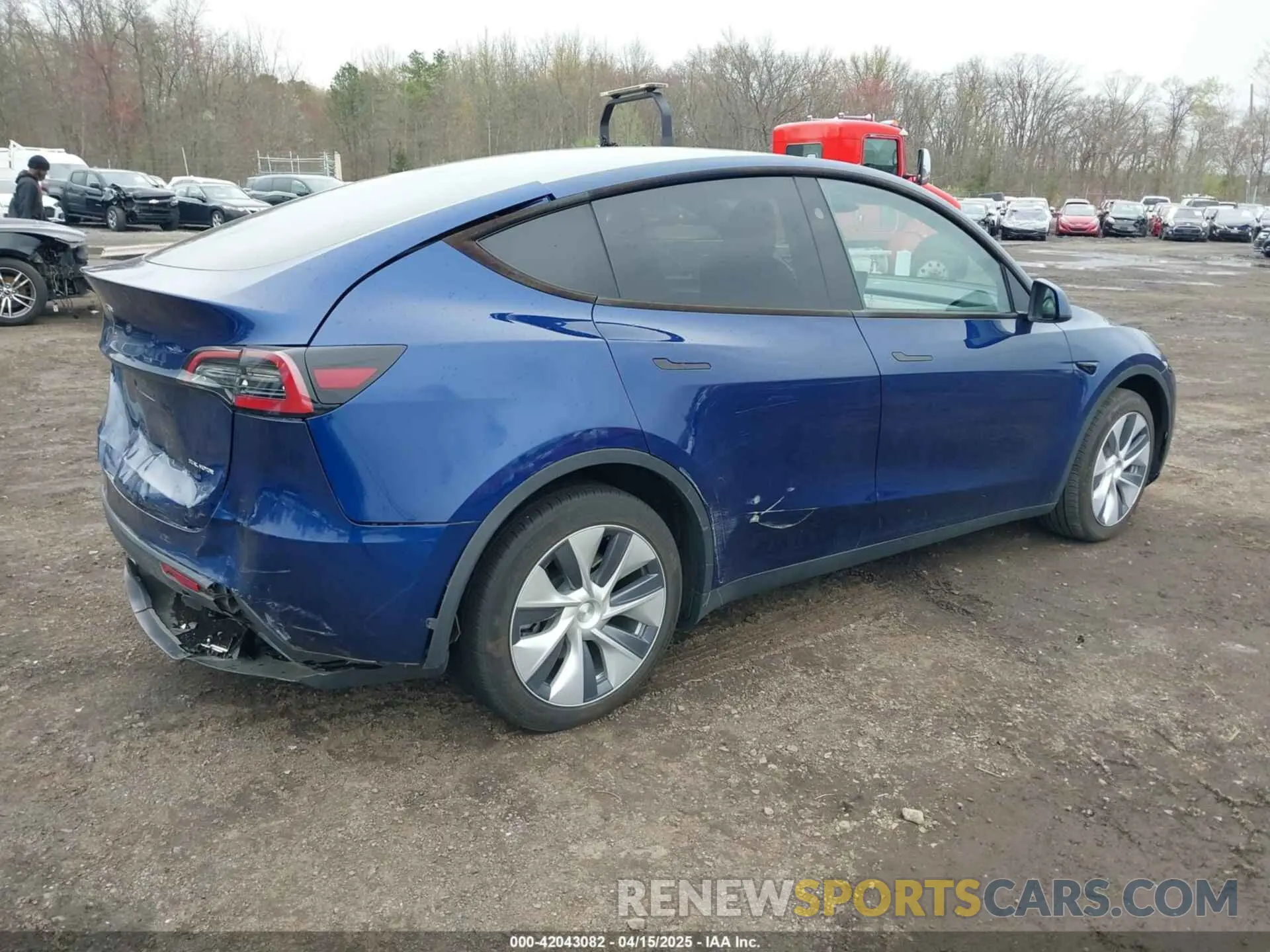 4 fotografías del automóvil dañado 7SAYGDEE7PA142013 TESLA MODEL Y 2023
