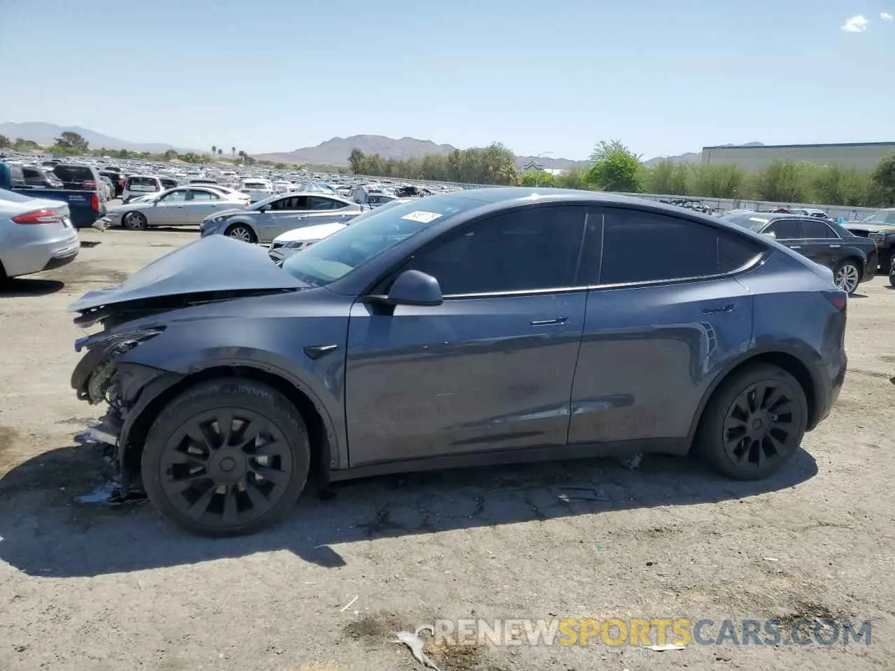1 fotografías del automóvil dañado 7SAYGDEE7PA166103 TESLA MODEL Y 2023