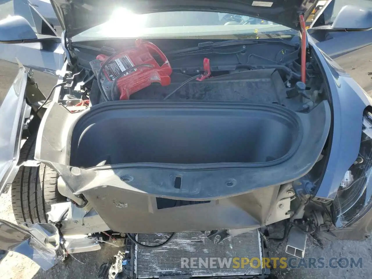 11 fotografías del automóvil dañado 7SAYGDEE7PA166103 TESLA MODEL Y 2023