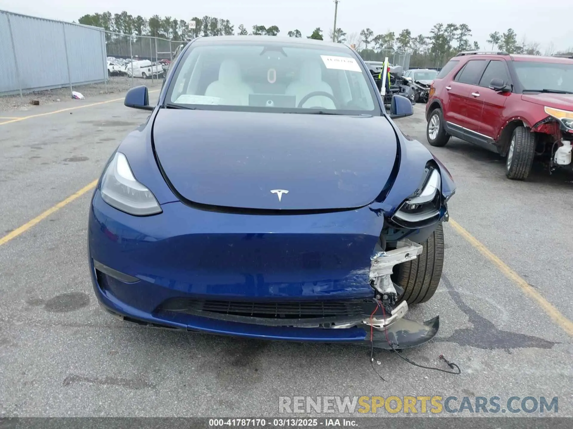 12 fotografías del automóvil dañado 7SAYGDEE7PA194998 TESLA MODEL Y 2023