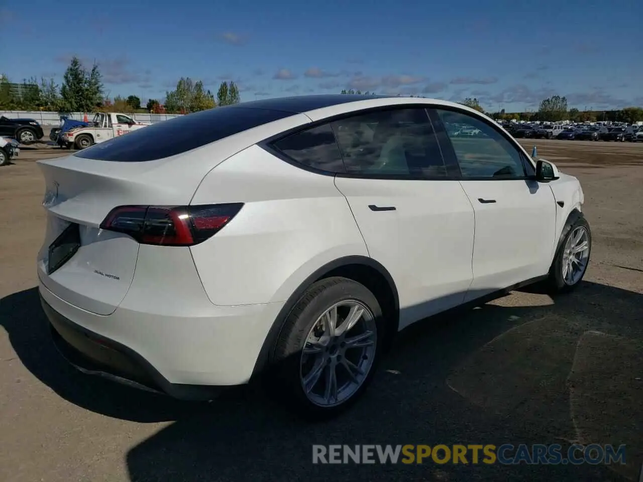 3 fotografías del automóvil dañado 7SAYGDEE7PF597317 TESLA MODEL Y 2023