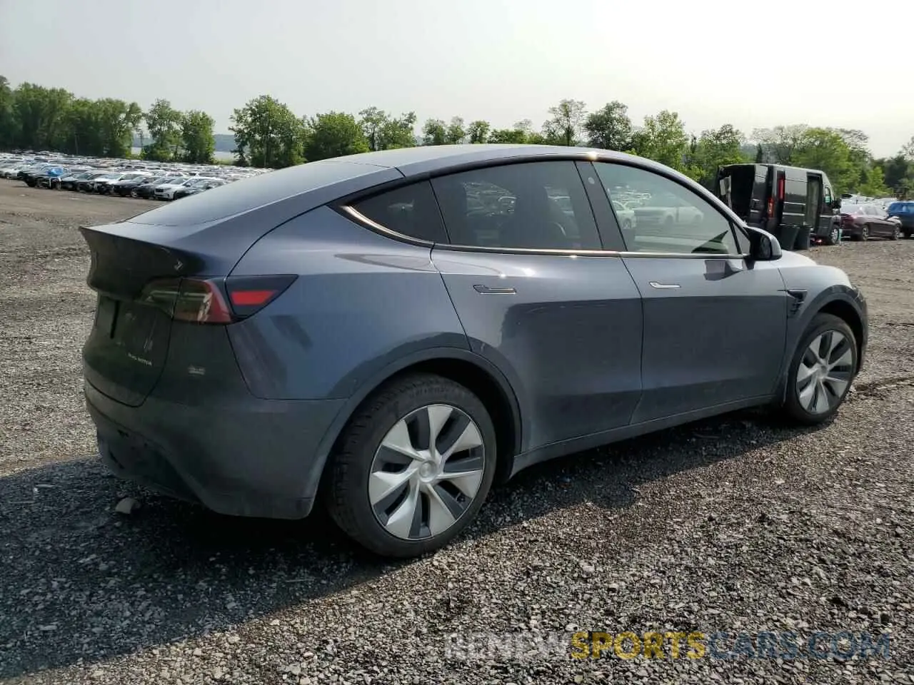 3 fotografías del automóvil dañado 7SAYGDEE7PF598225 TESLA MODEL Y 2023