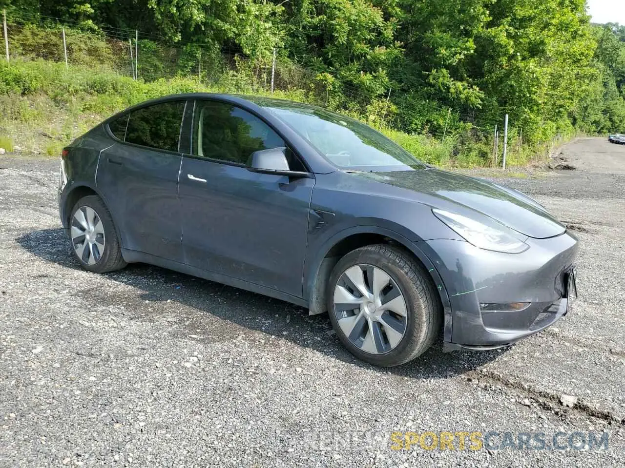 4 fotografías del automóvil dañado 7SAYGDEE7PF598225 TESLA MODEL Y 2023