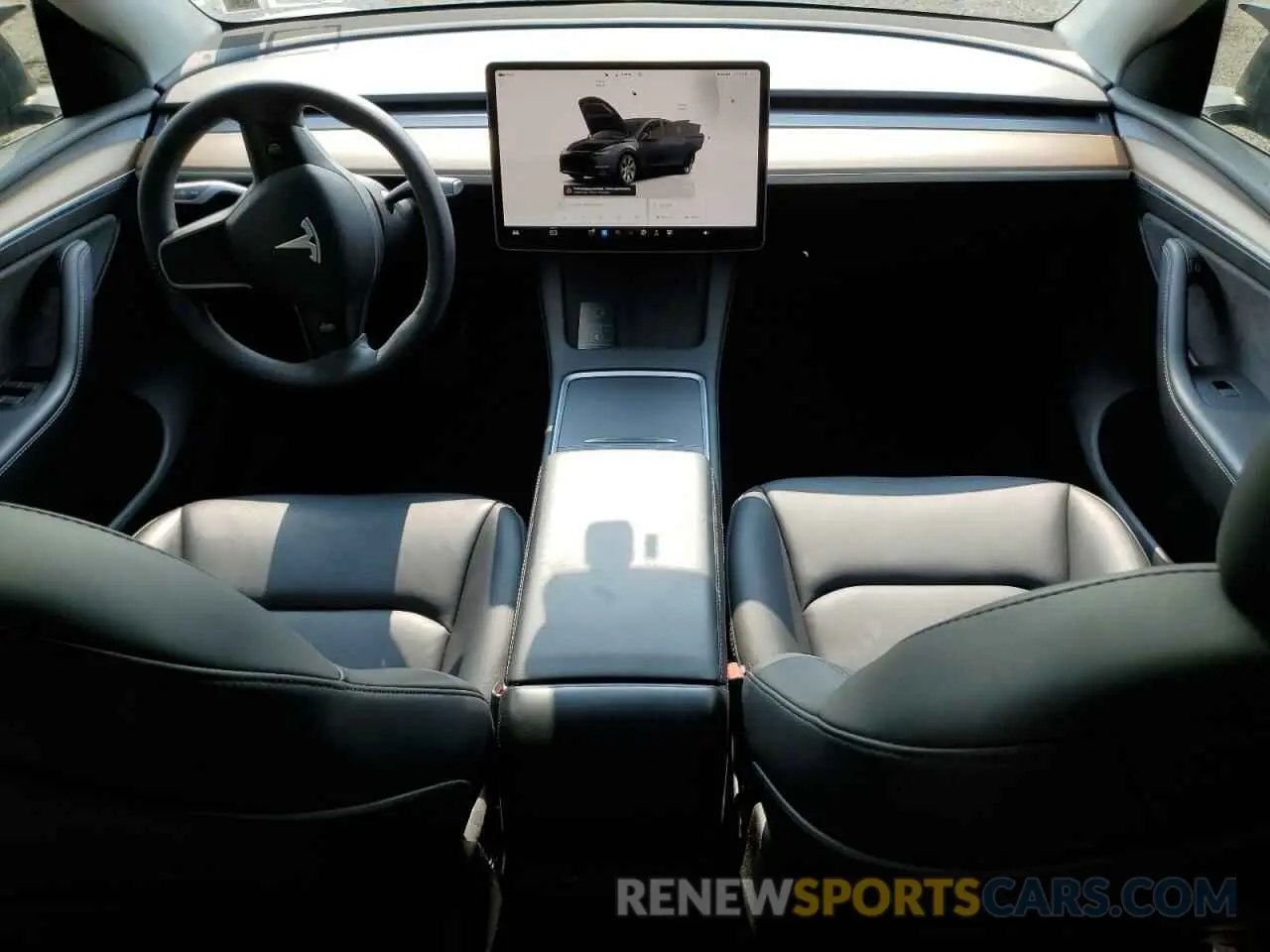 8 fotografías del automóvil dañado 7SAYGDEE7PF598225 TESLA MODEL Y 2023