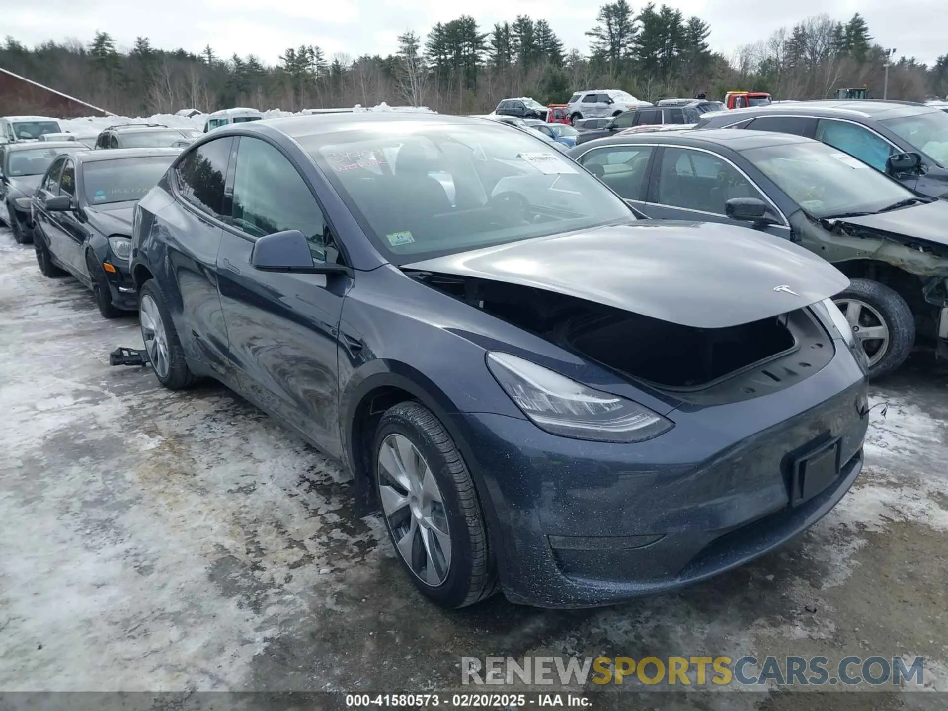 1 fotografías del automóvil dañado 7SAYGDEE7PF602709 TESLA MODEL Y 2023