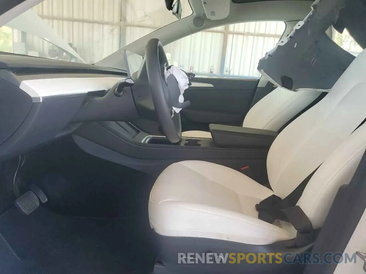 7 fotografías del automóvil dañado 7SAYGDEE7PF614925 TESLA MODEL Y 2023