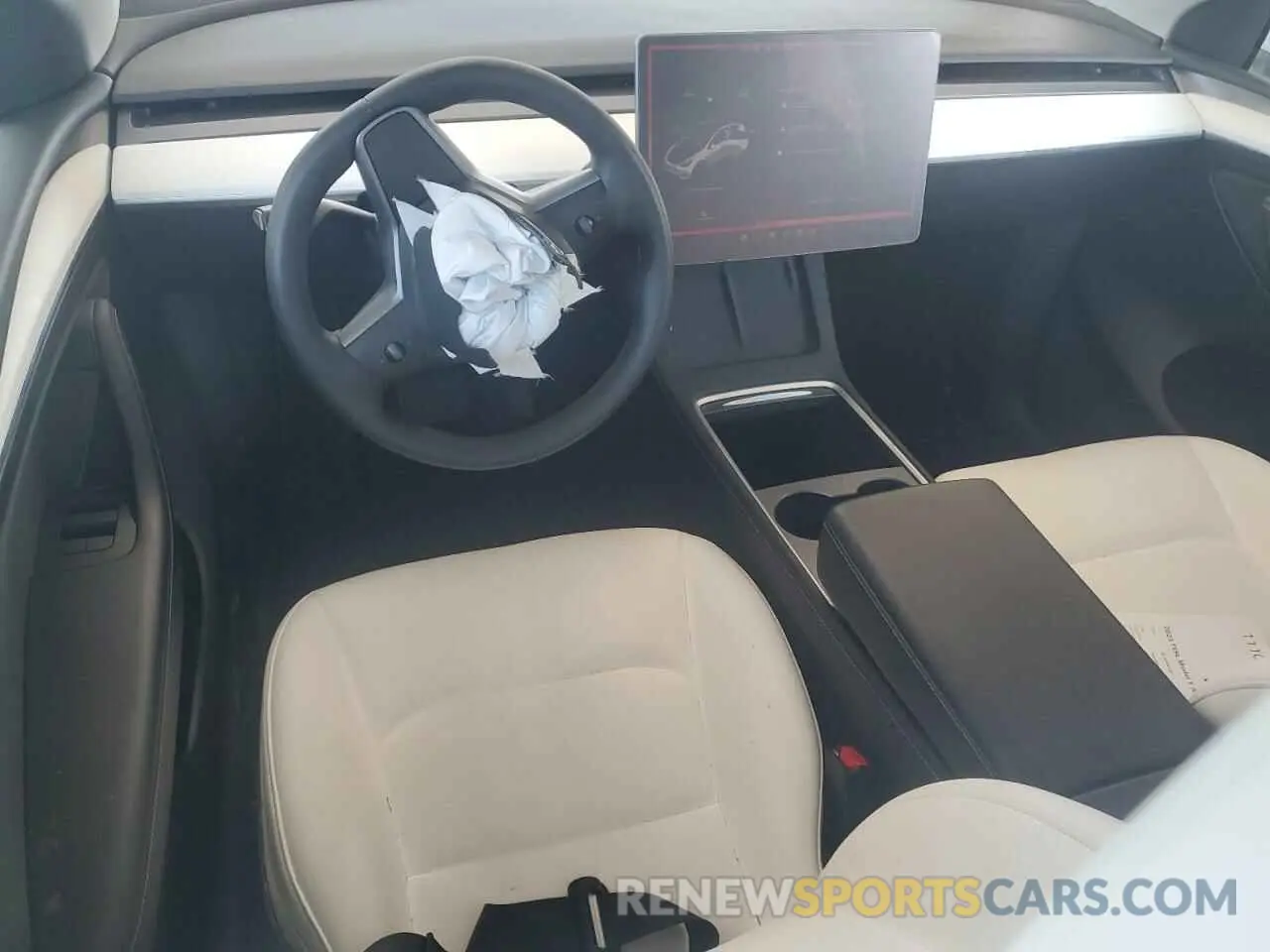 8 fotografías del automóvil dañado 7SAYGDEE7PF614925 TESLA MODEL Y 2023