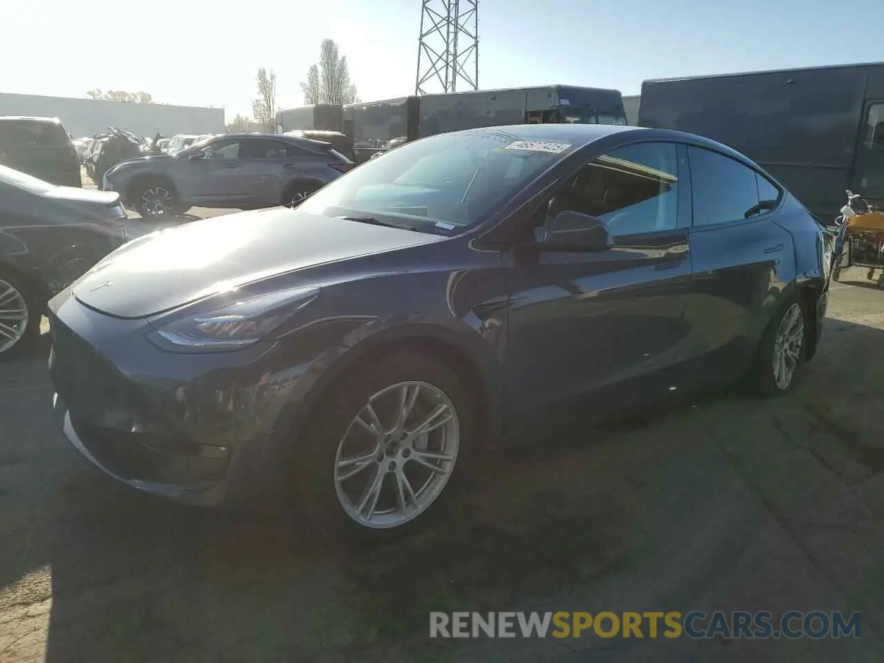 1 fotografías del automóvil dañado 7SAYGDEE7PF617386 TESLA MODEL Y 2023
