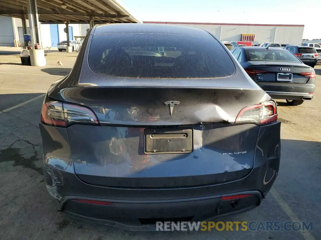 6 fotografías del automóvil dañado 7SAYGDEE7PF617386 TESLA MODEL Y 2023