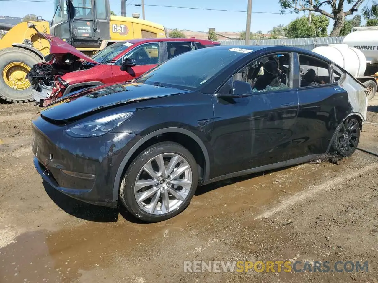 1 fotografías del automóvil dañado 7SAYGDEE7PF627643 TESLA MODEL Y 2023