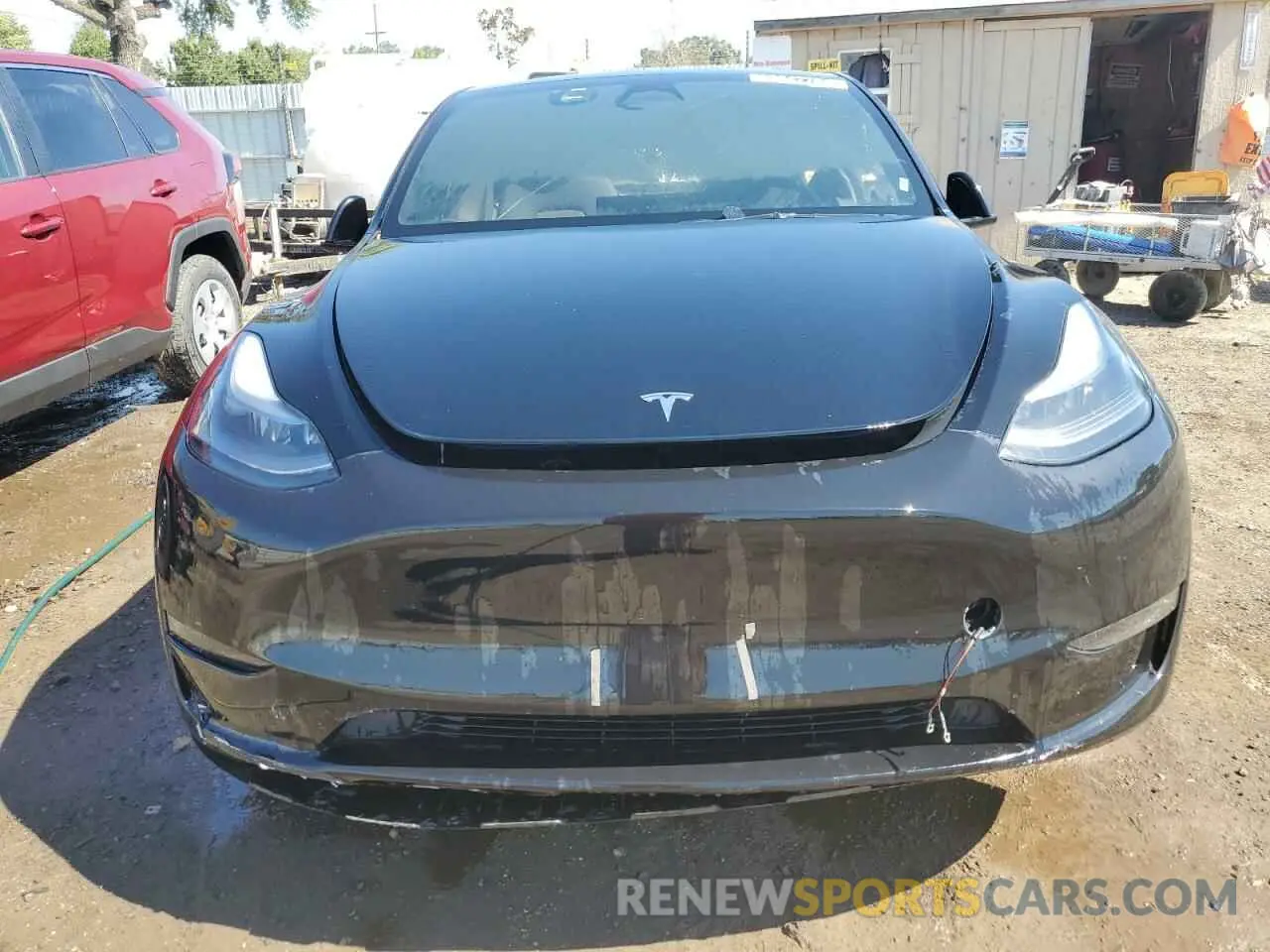 5 fotografías del automóvil dañado 7SAYGDEE7PF627643 TESLA MODEL Y 2023