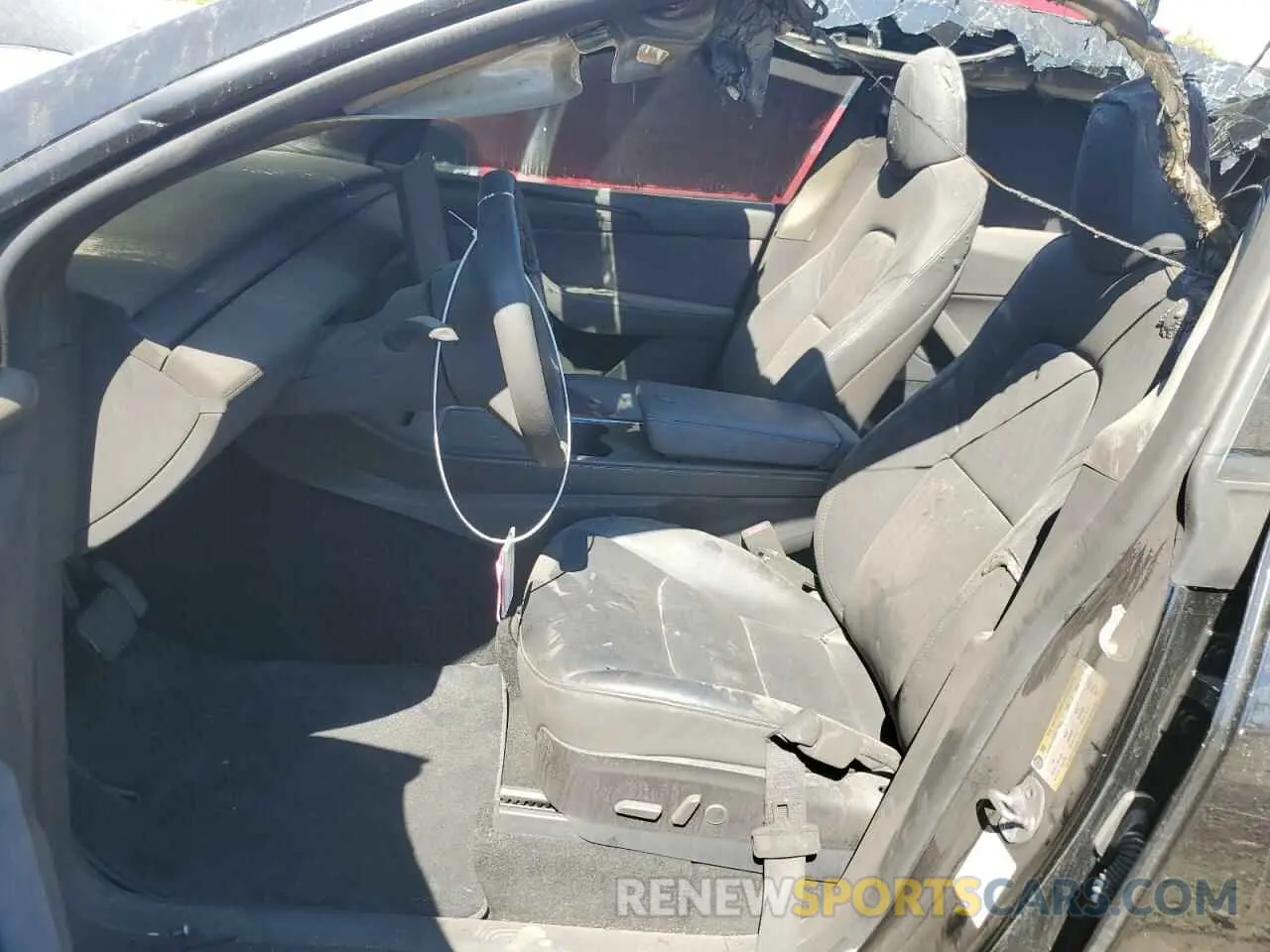 7 fotografías del automóvil dañado 7SAYGDEE7PF627643 TESLA MODEL Y 2023