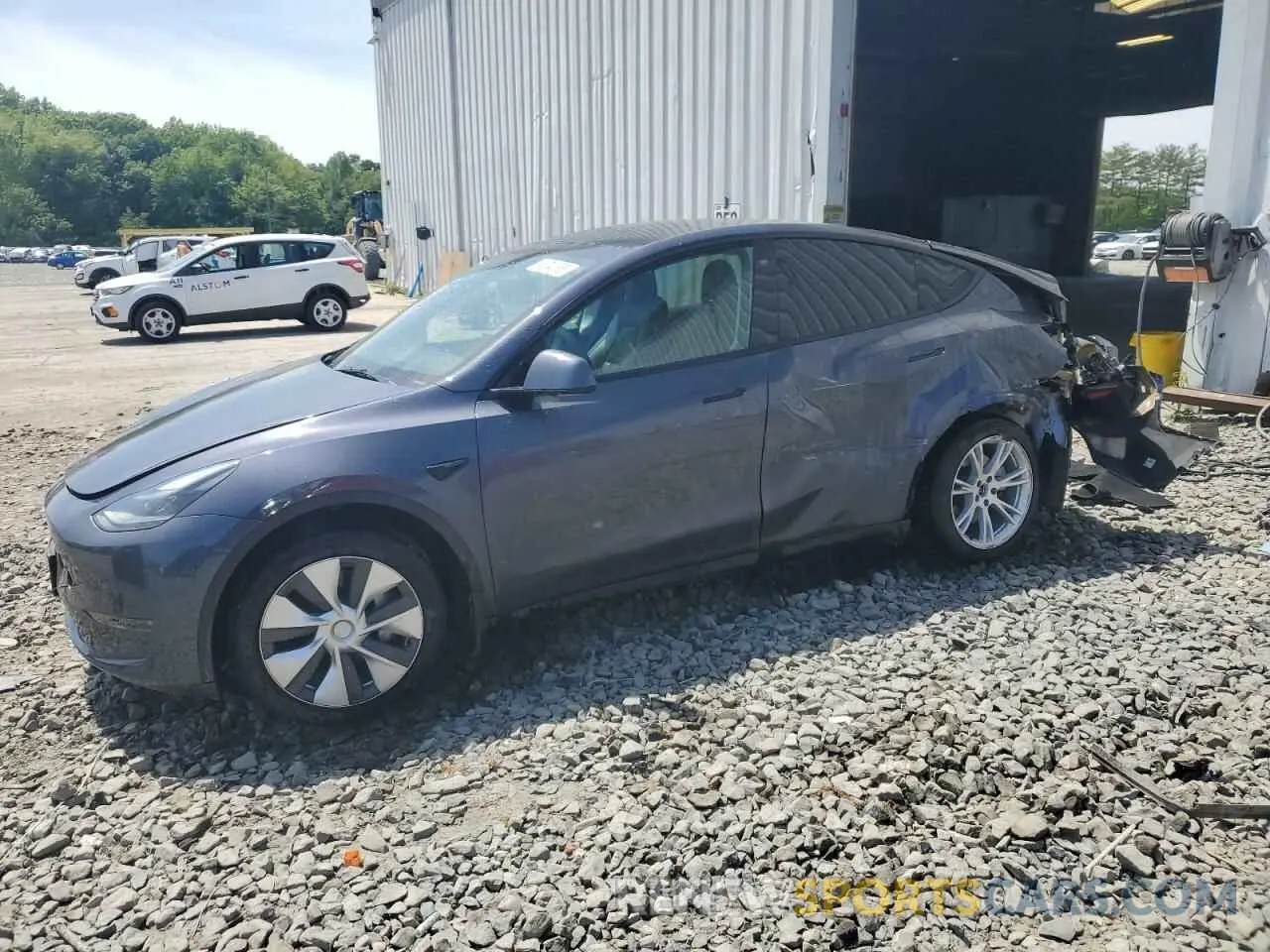 1 fotografías del automóvil dañado 7SAYGDEE7PF667947 TESLA MODEL Y 2023